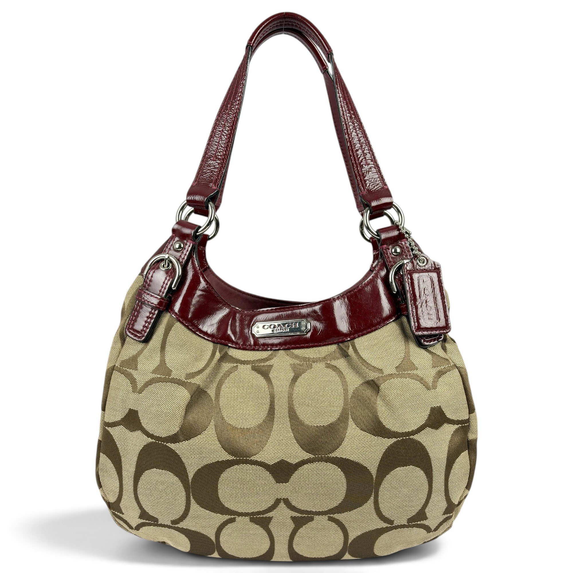 Signature Sufflette cloth handbag