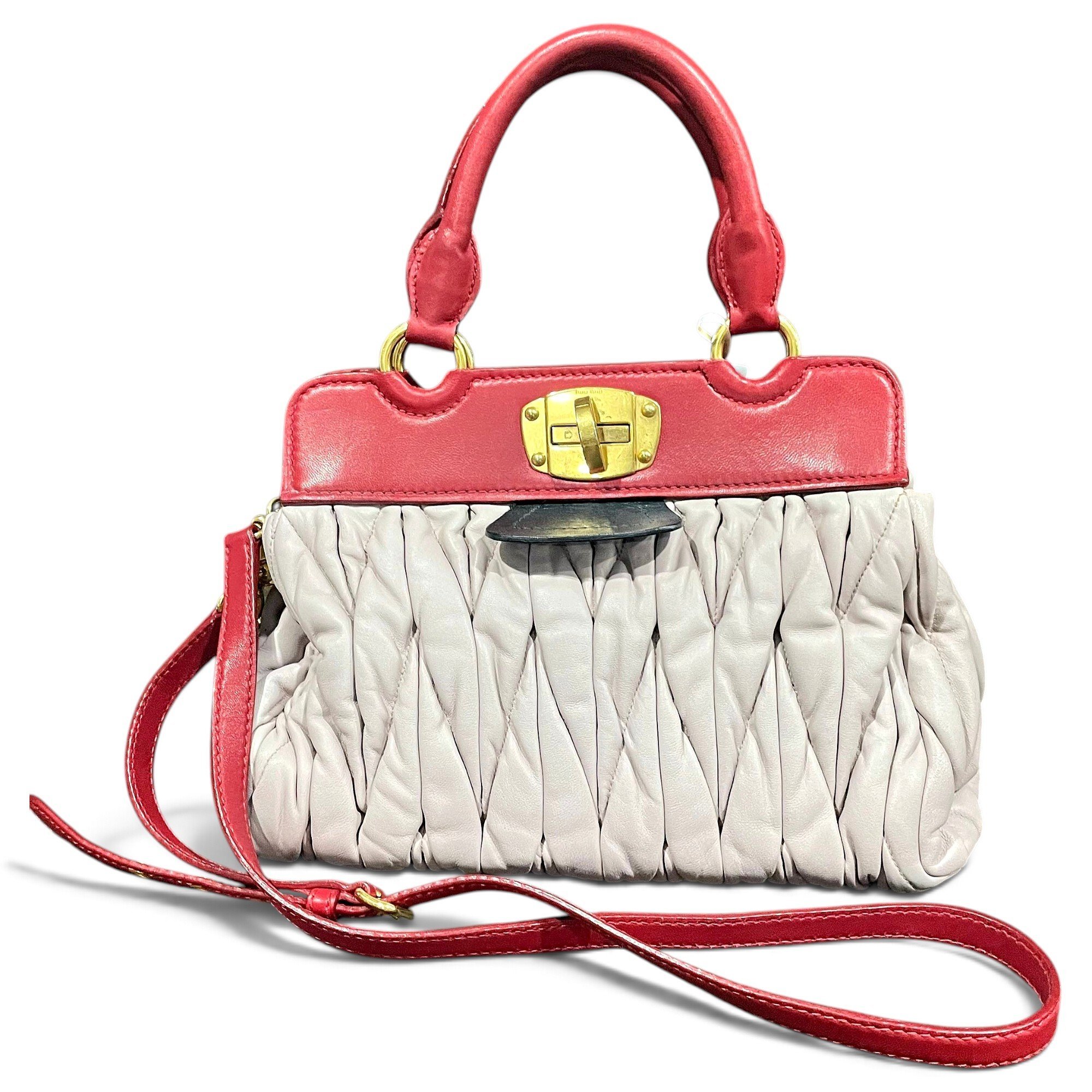 Leather handbag