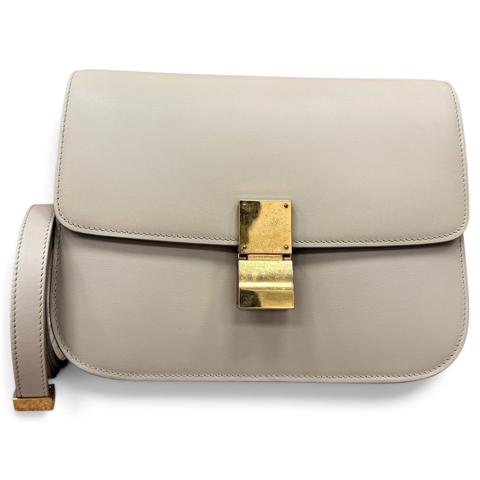 Classic leather handbag