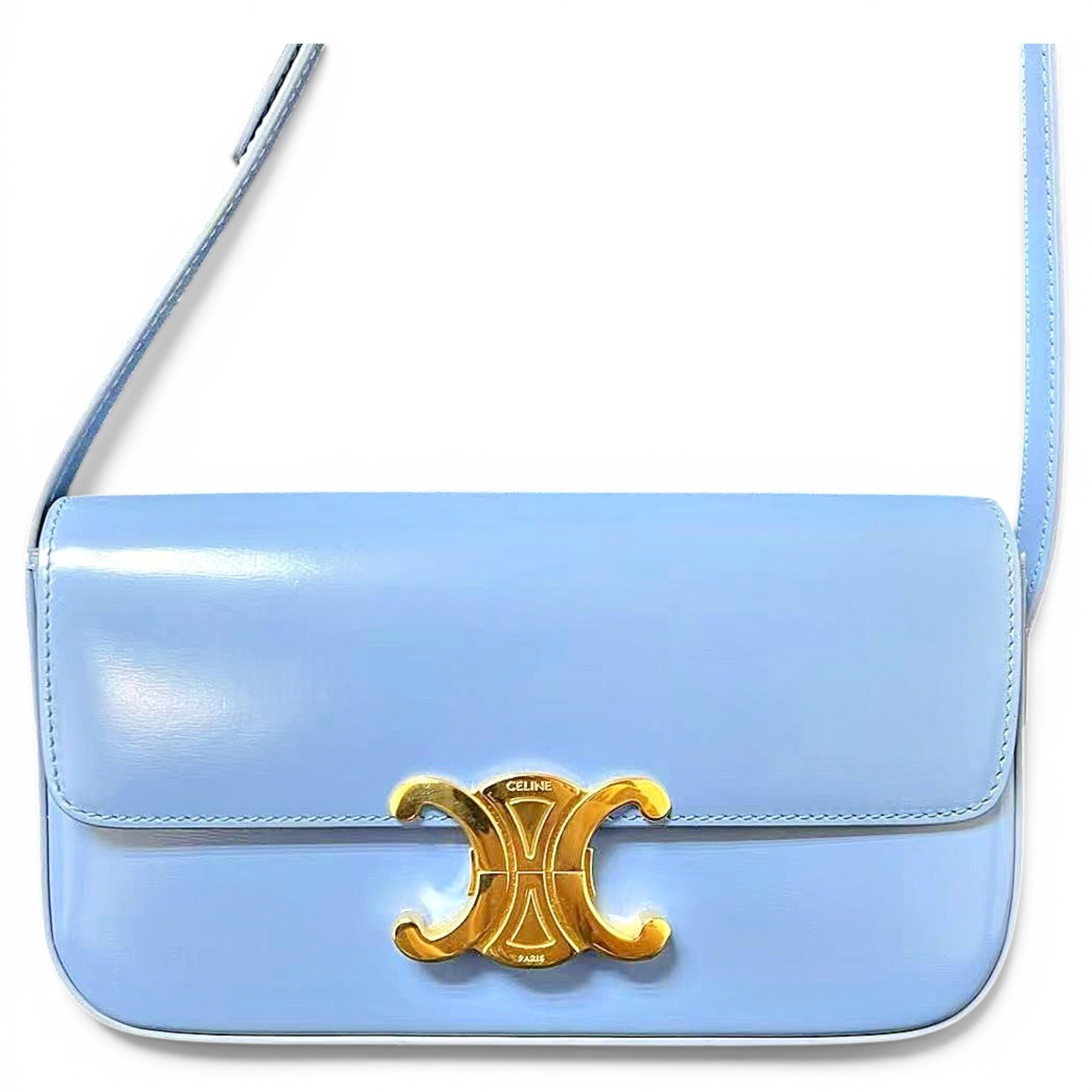 Celine Triomphe Long leather handbag