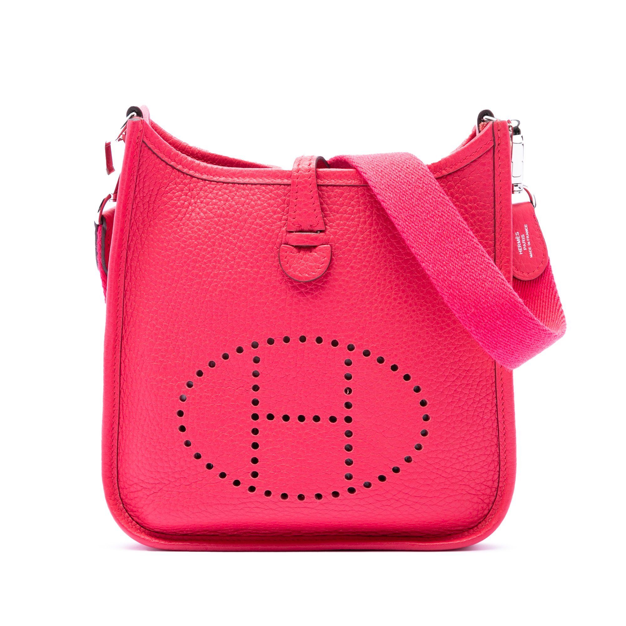 Evelyne leather handbag