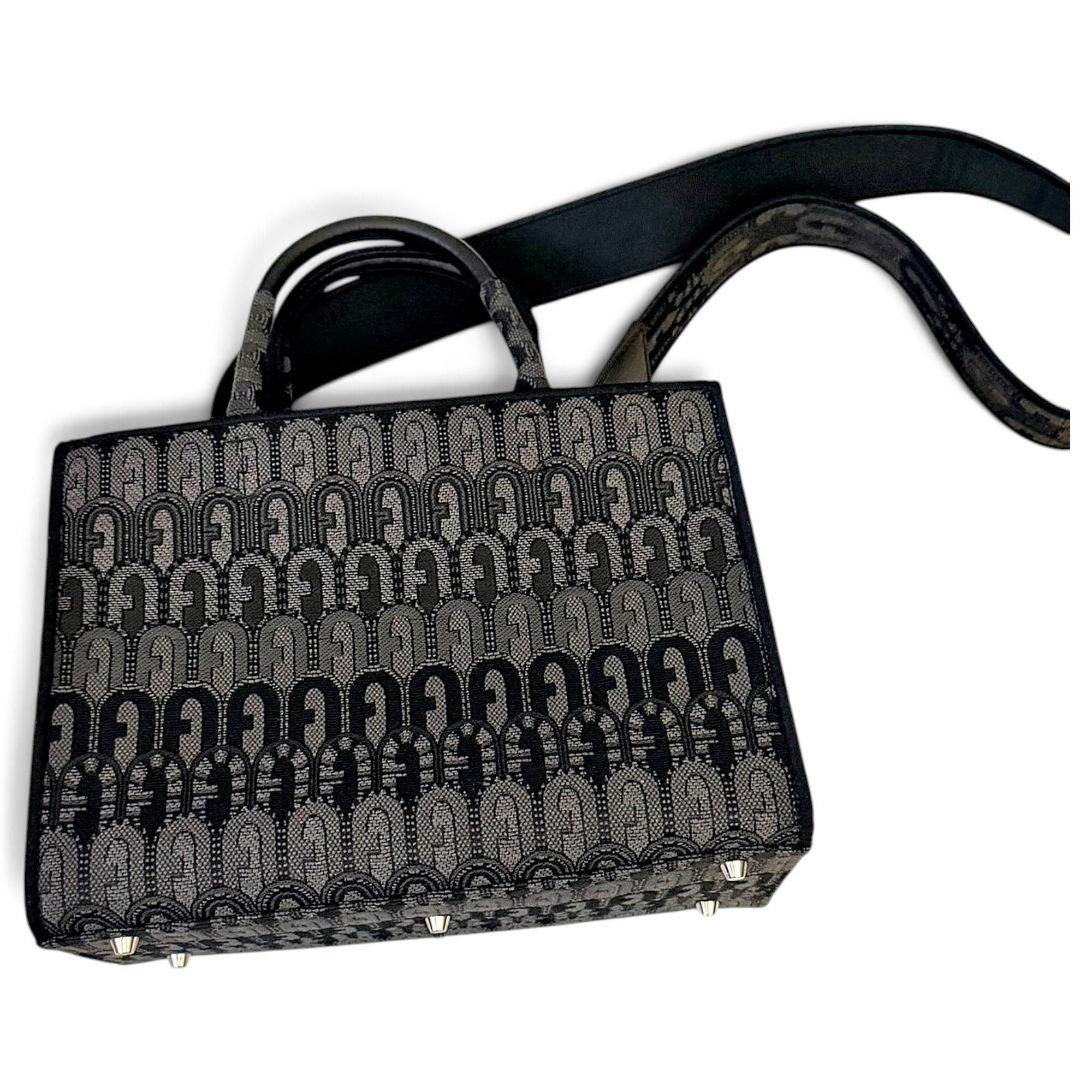 Furla Tweed tote
