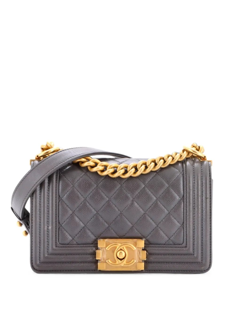 Boy Flap Bag Quilted Caviar Small crossbody bag