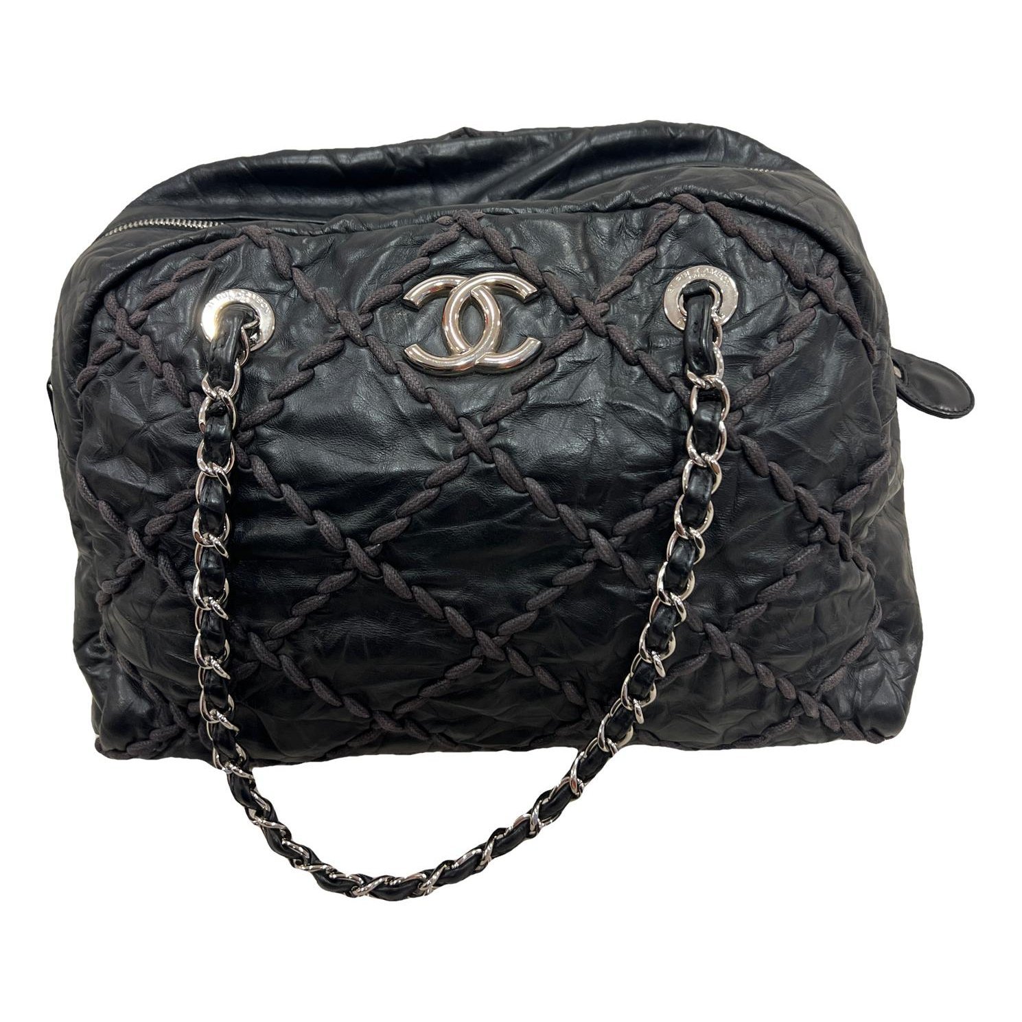 Leather handbag