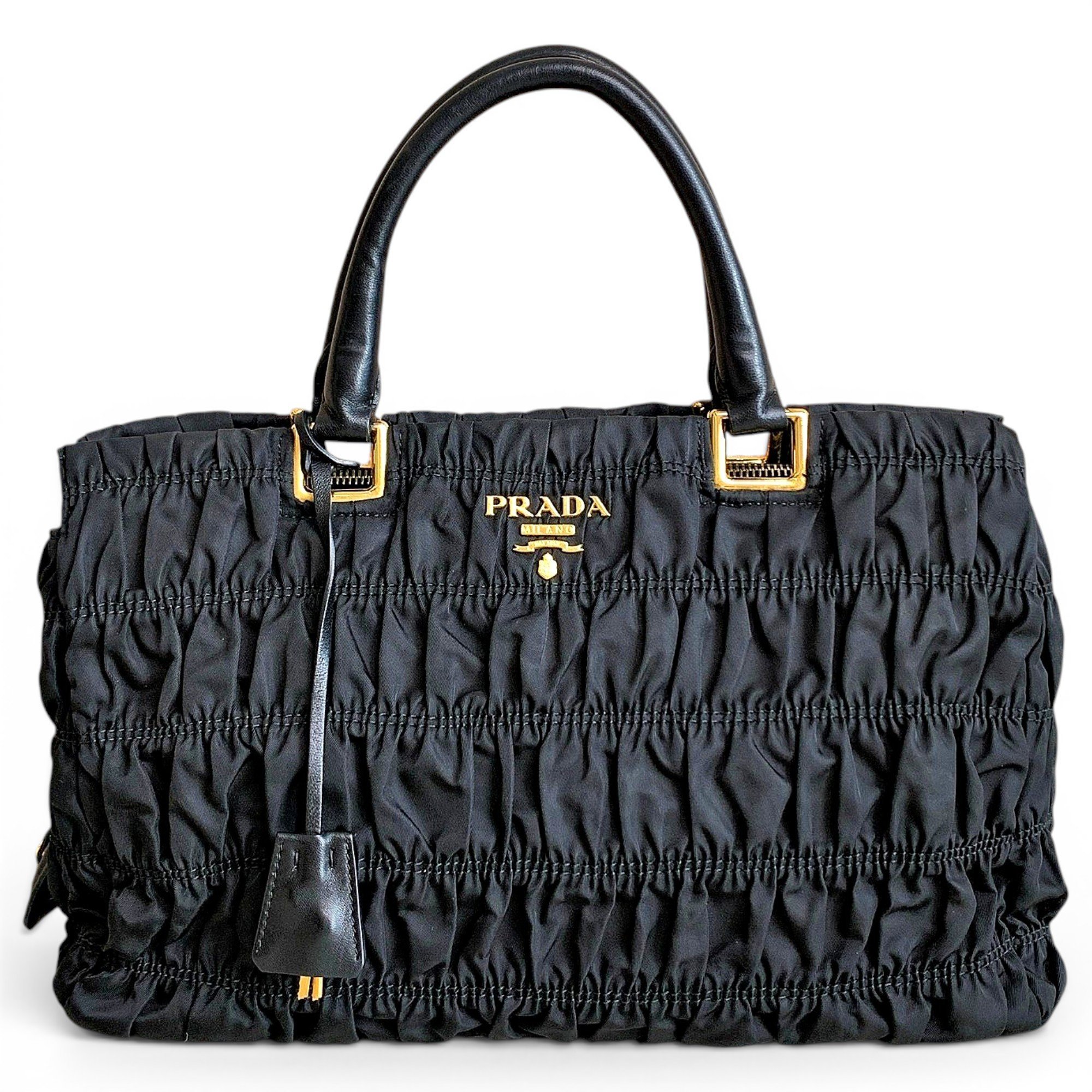 Leather handbag