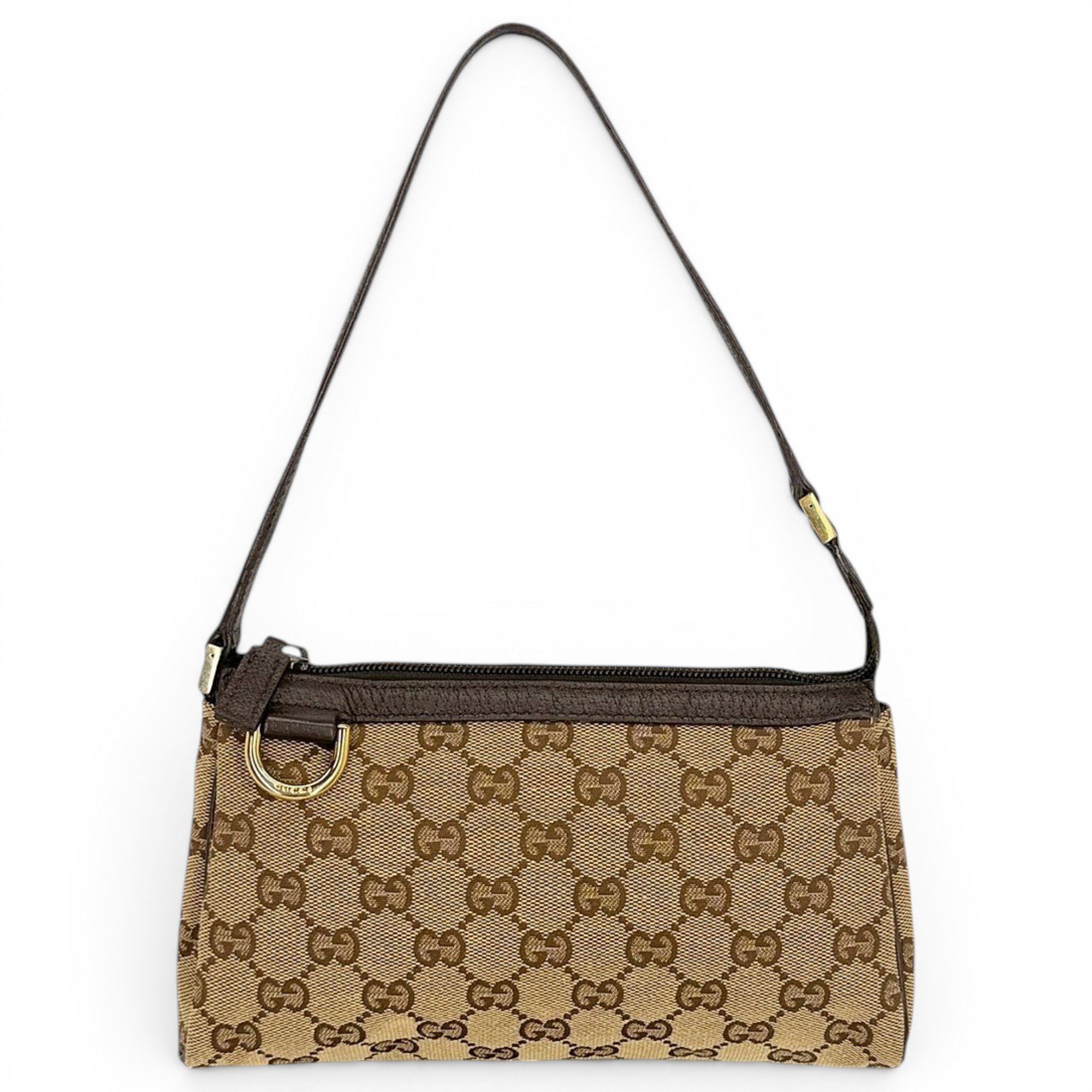 Gucci D-Ring cloth handbag