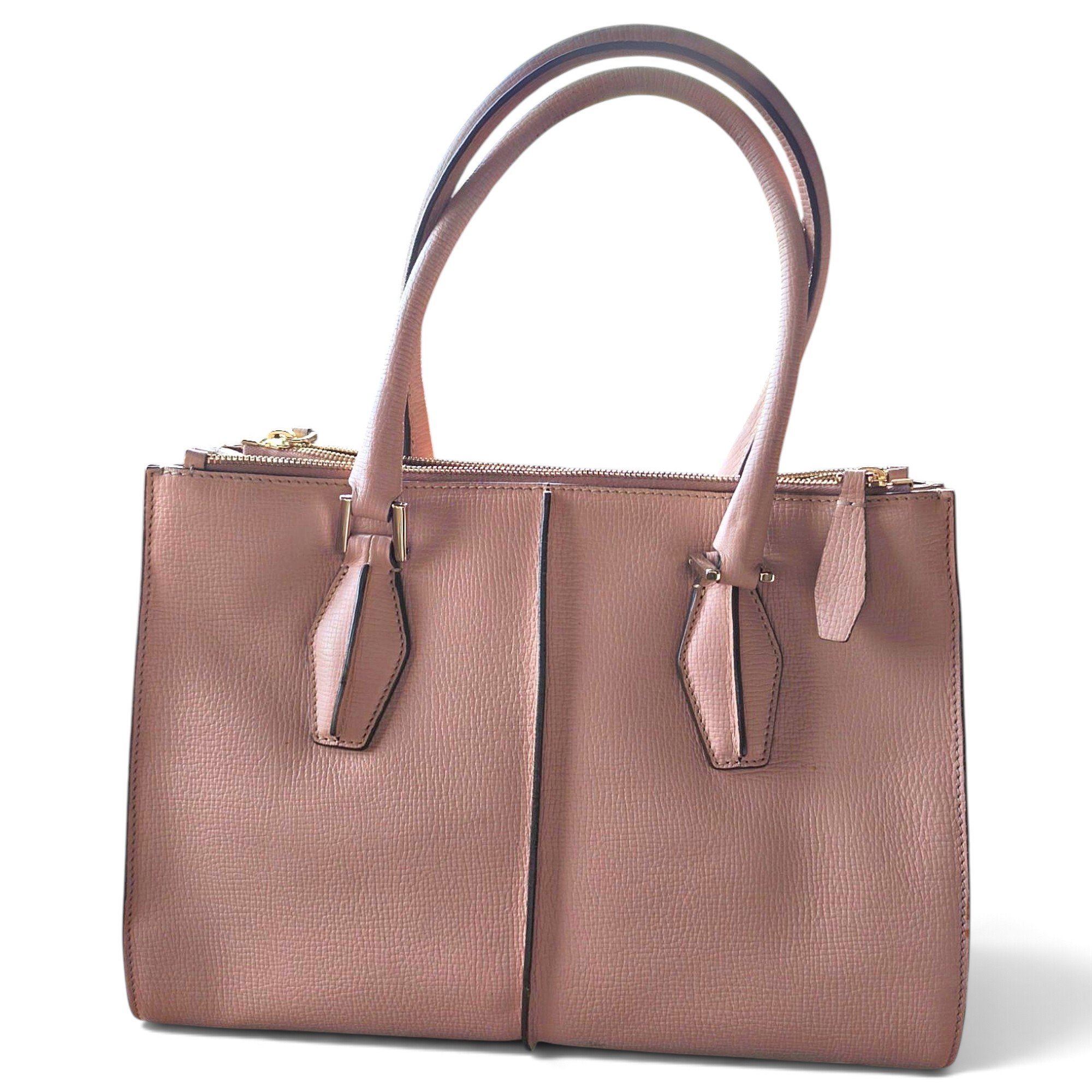Leather tote