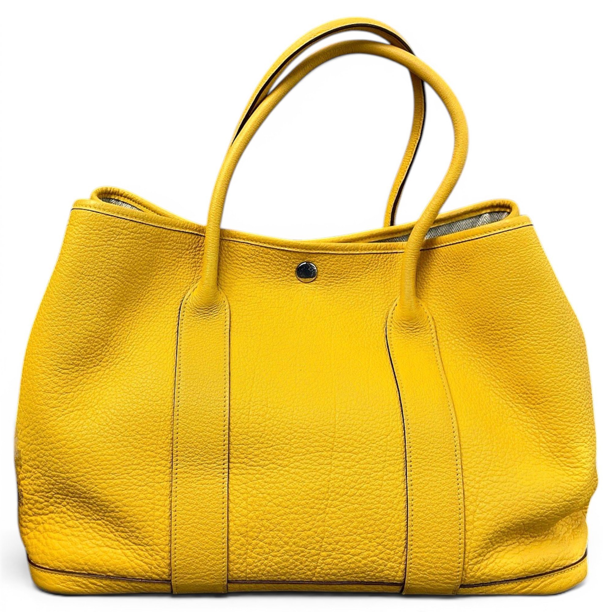 Garden Party leather handbag