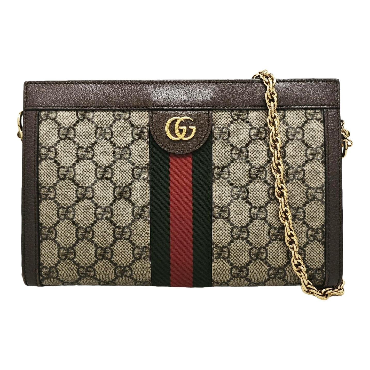Ophidia leather handbag