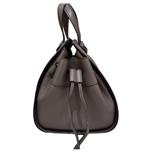 Hammock leather handbag