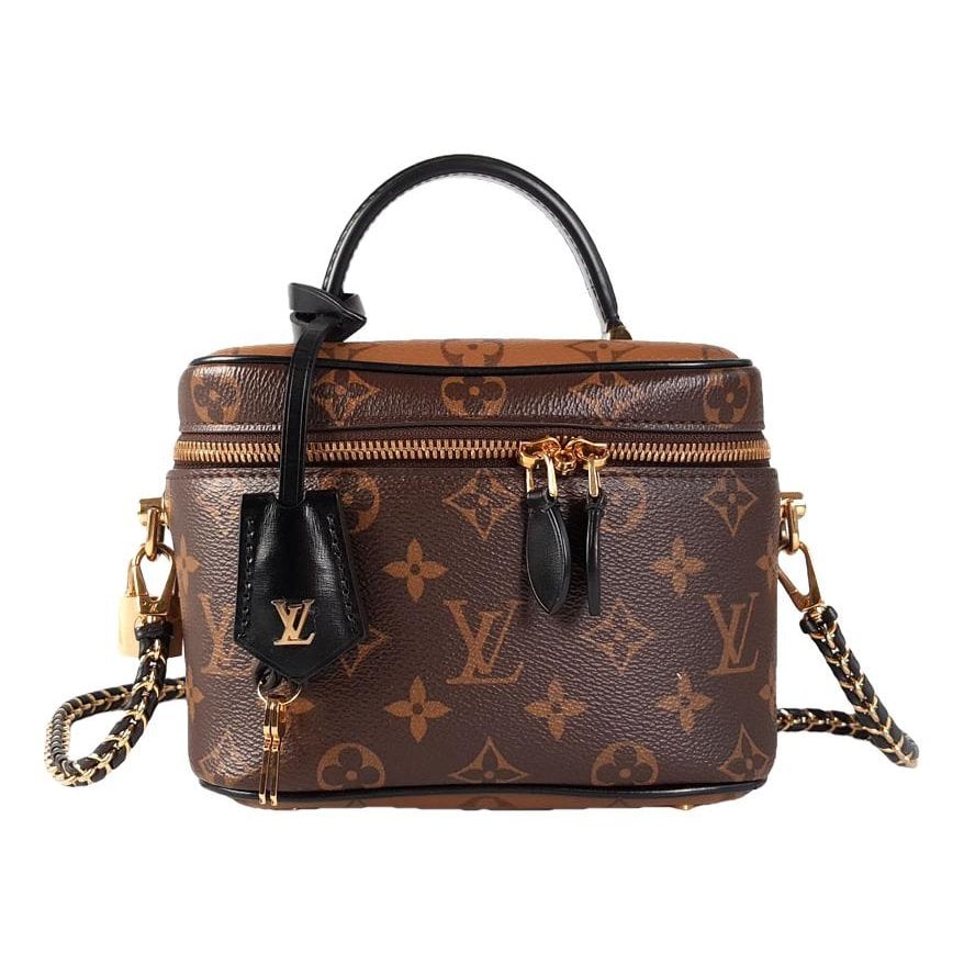 Vanity leather crossbody bag