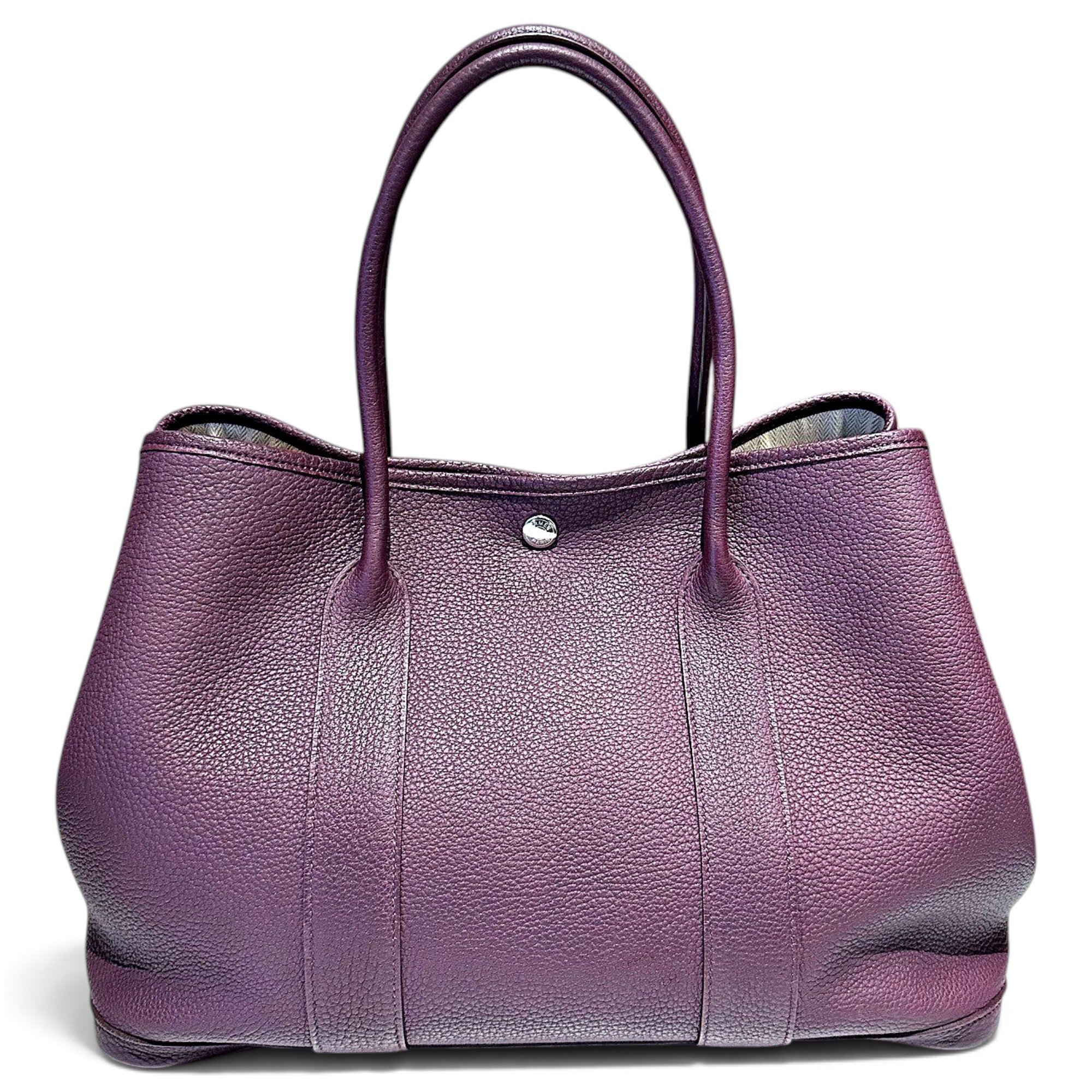 Garden Party leather tote