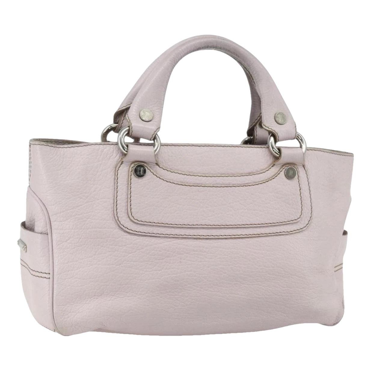Leather handbag