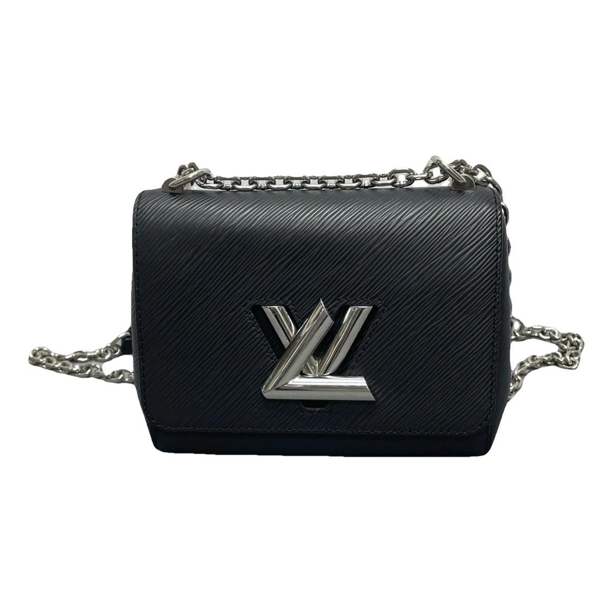 Twist leather crossbody bag