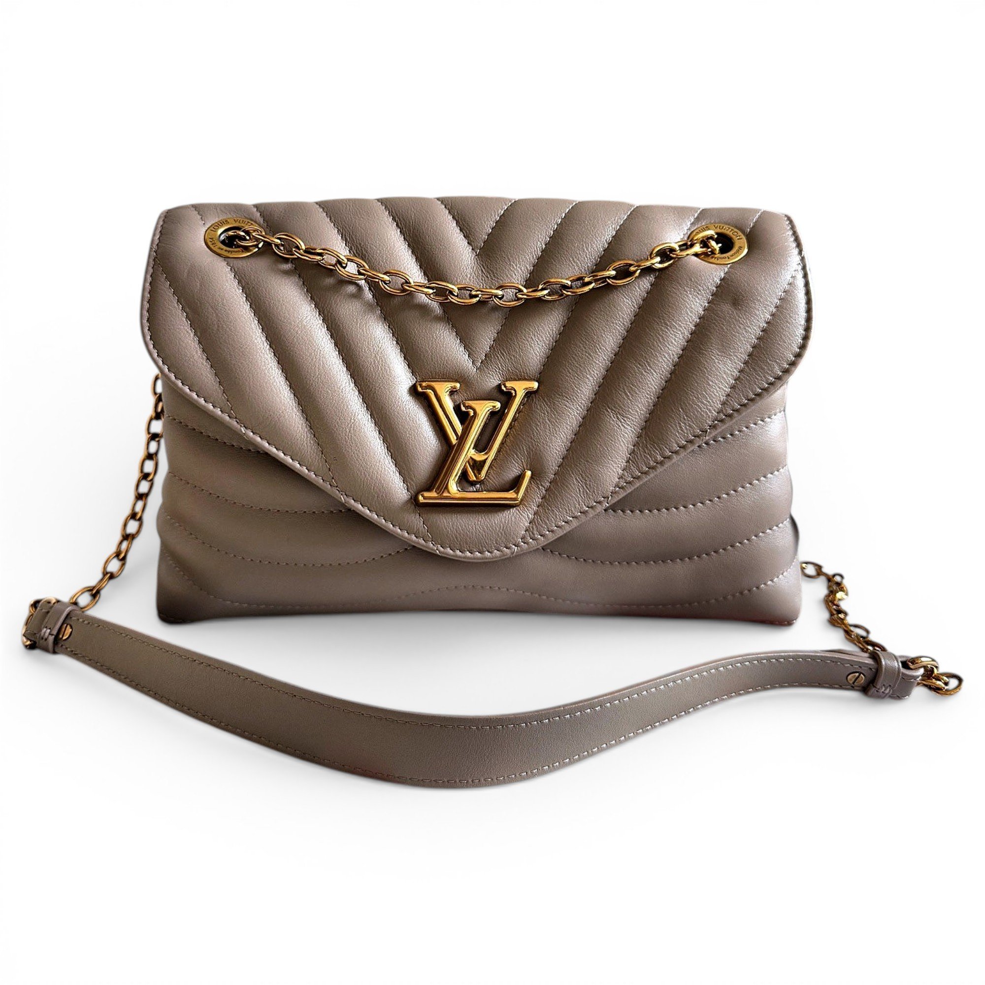 New Wave leather handbag
