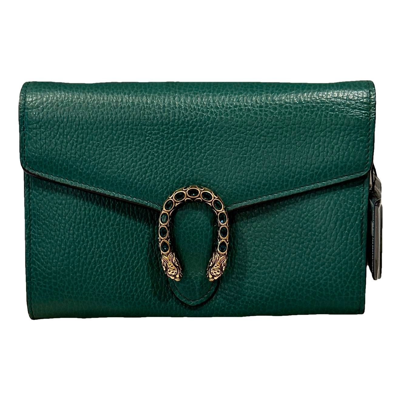 Dionysus Long Chain Wallet leather handbag
