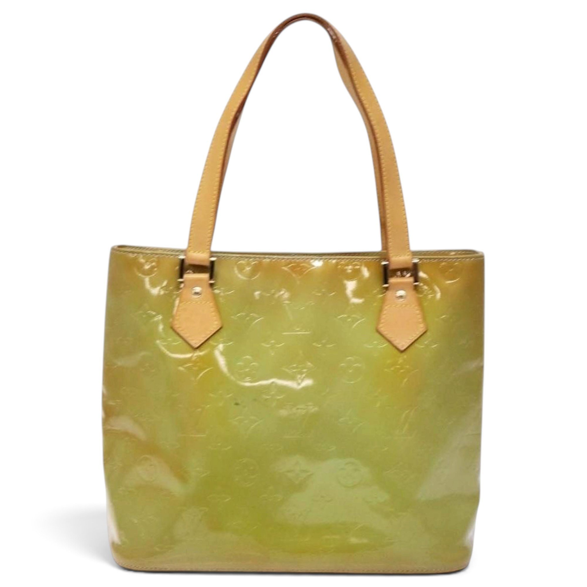 Houston patent leather handbag