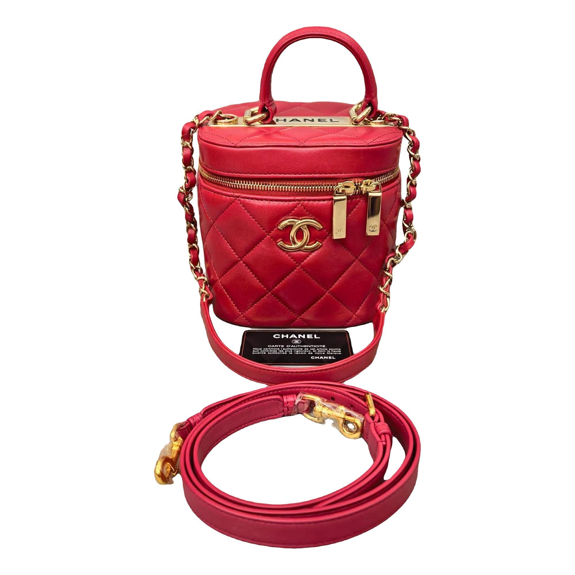 Leather handbag