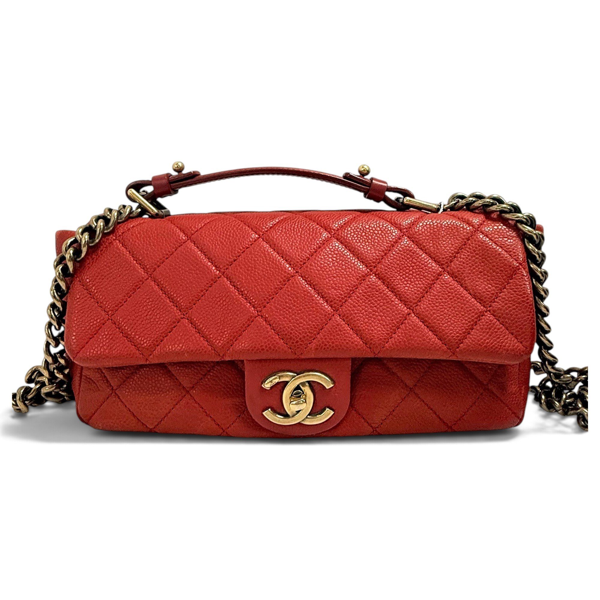Leather handbag