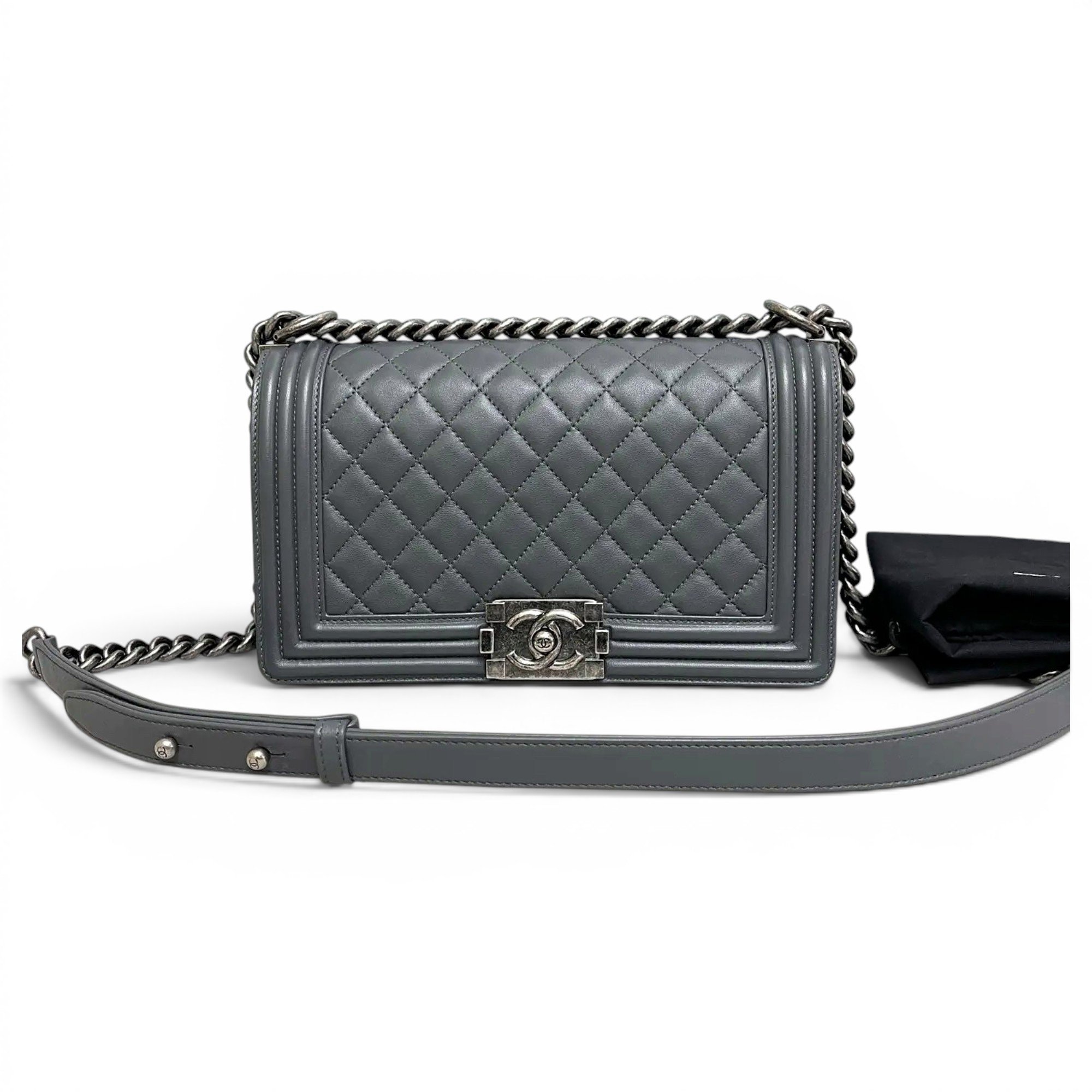 Boy leather handbag