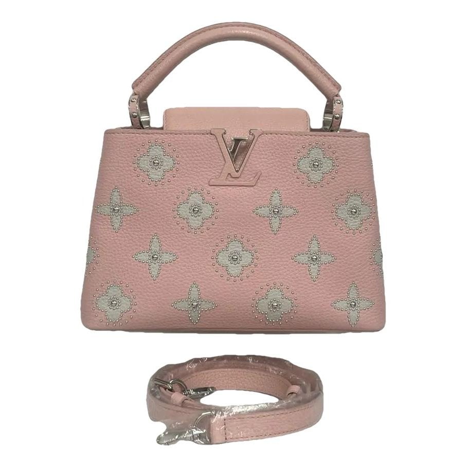 Capucines leather handbag