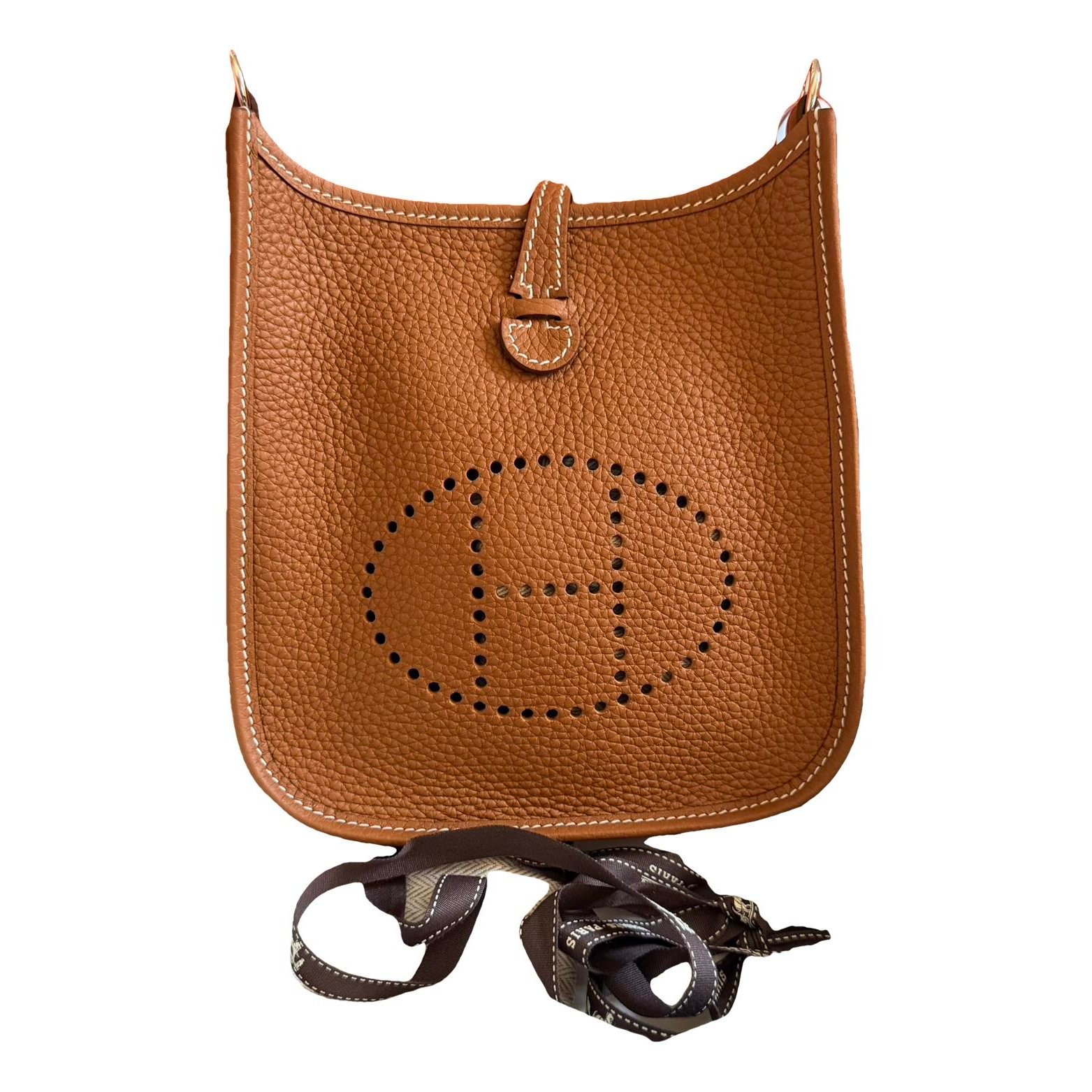 Mini Evelyne leather crossbody bag