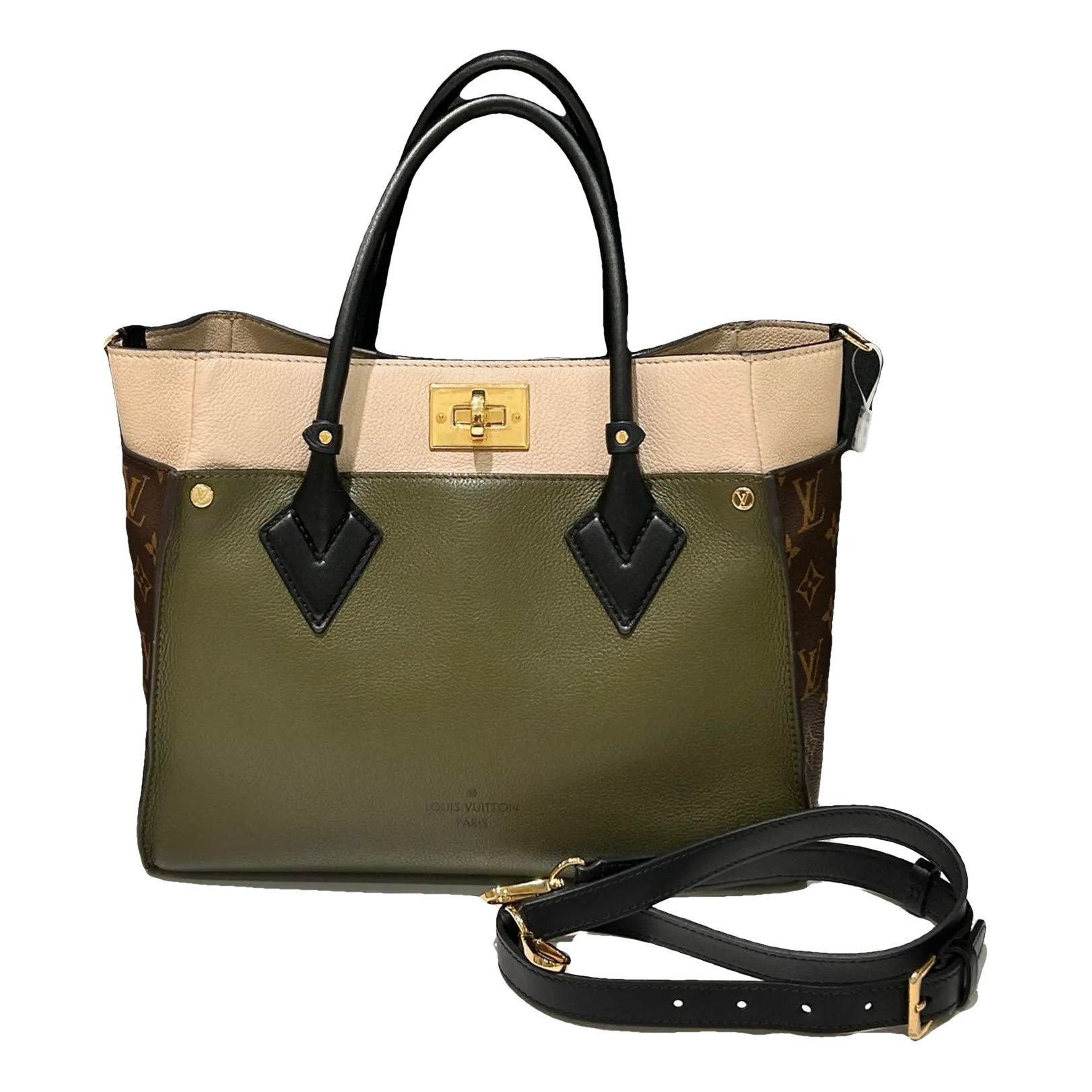 On My Side leather handbag
