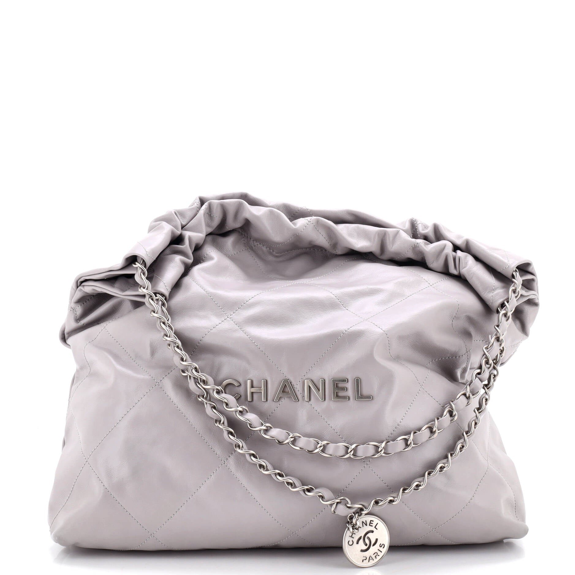 22 Chain Hobo Quilted Calfskin Medium