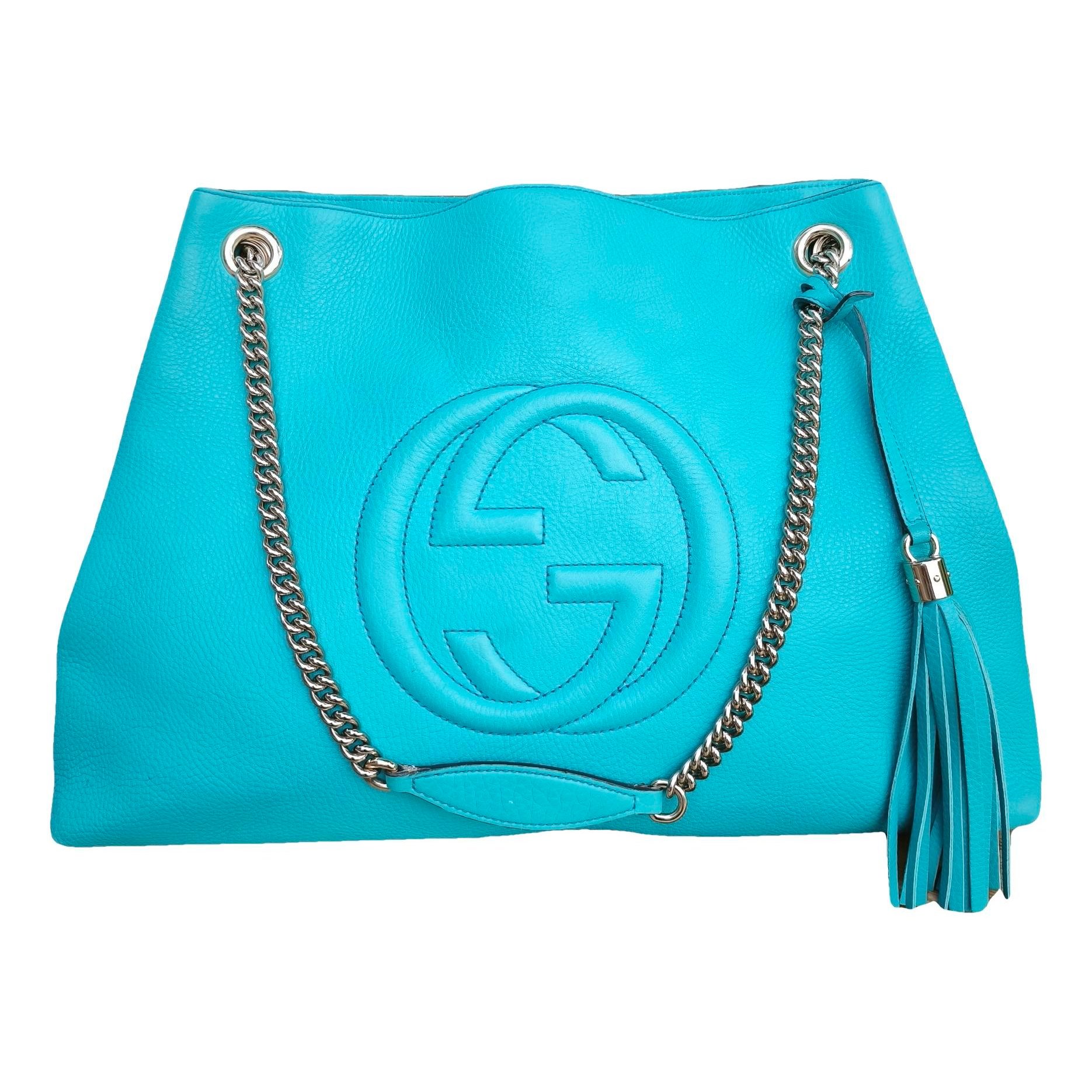 Soho leather tote
