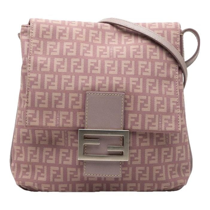 Pocket leather handbag