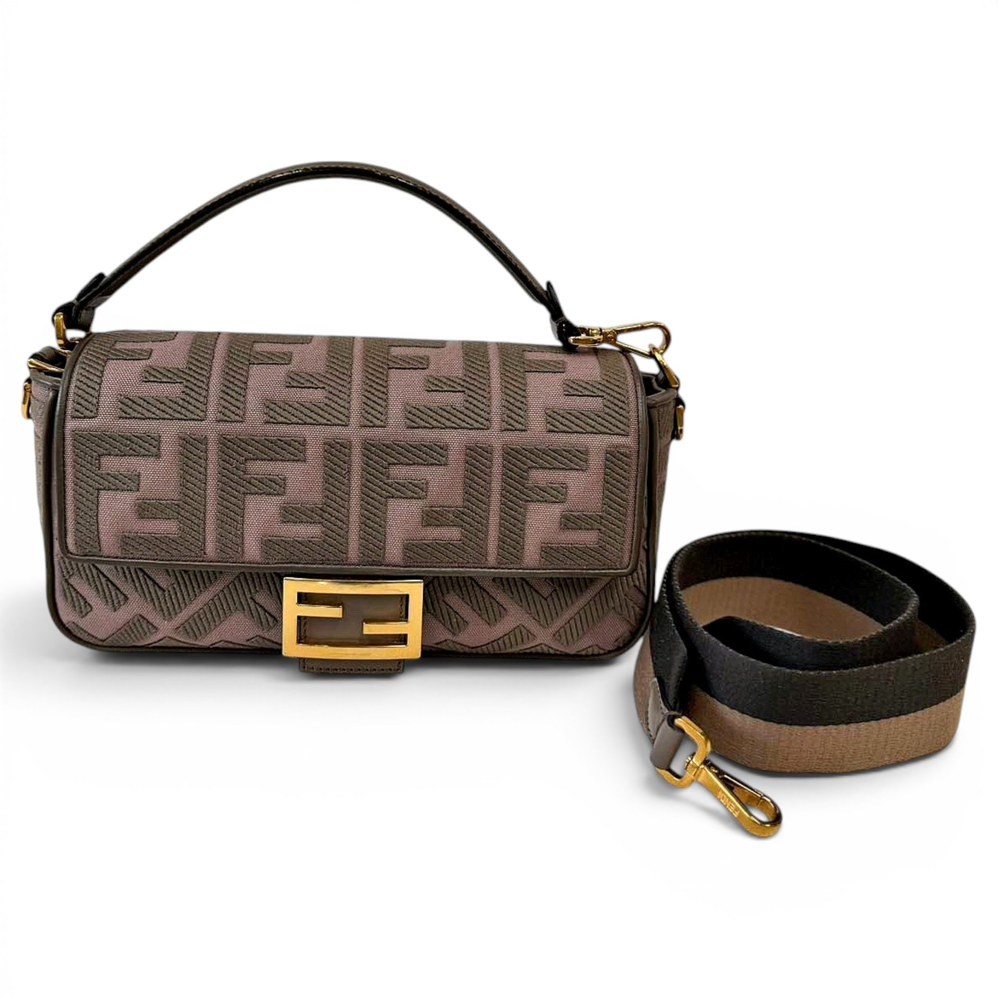 Baguette cloth handbag