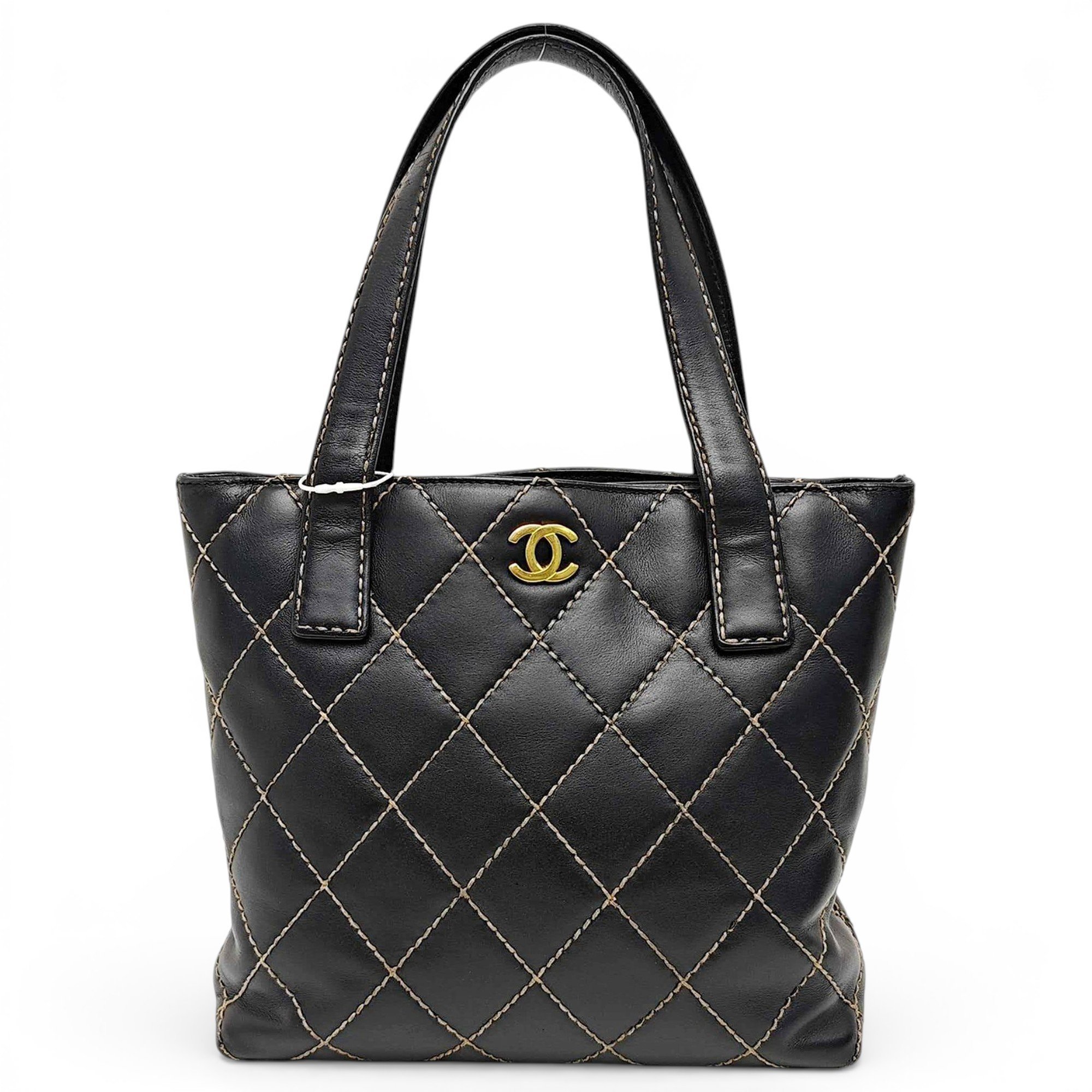 Leather tote