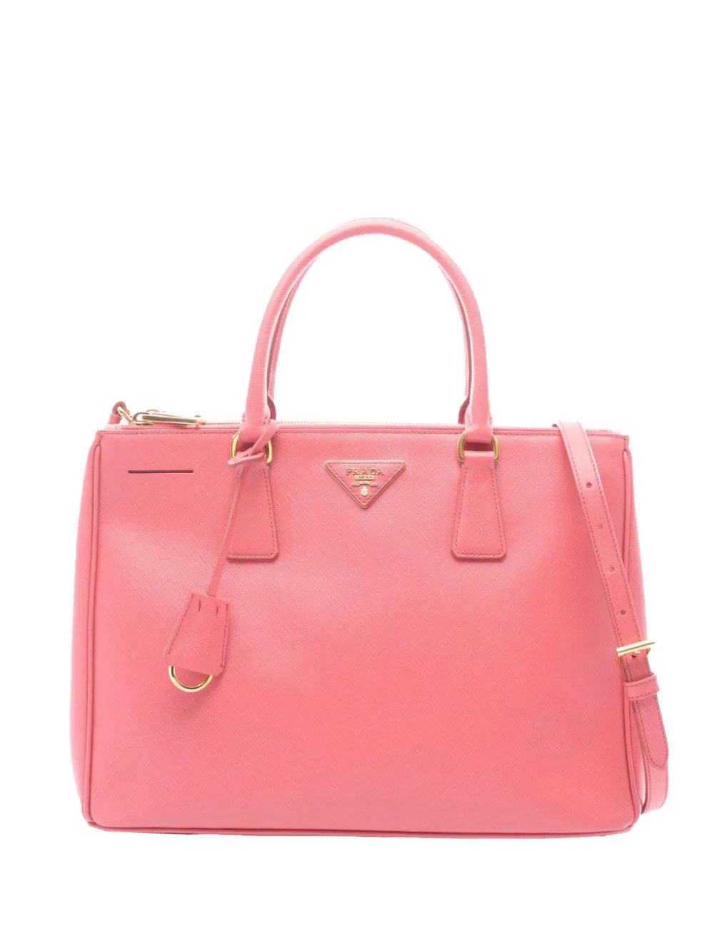 2013-2026 Medium Saffiano Lux Galleria Double Zip satchel