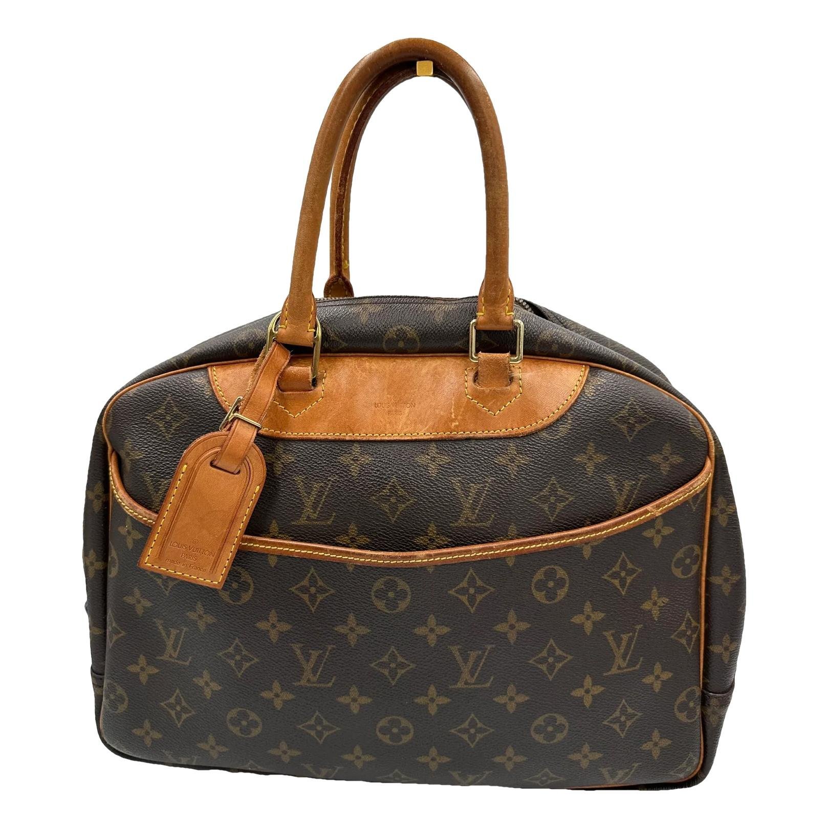 Deauville leather handbag