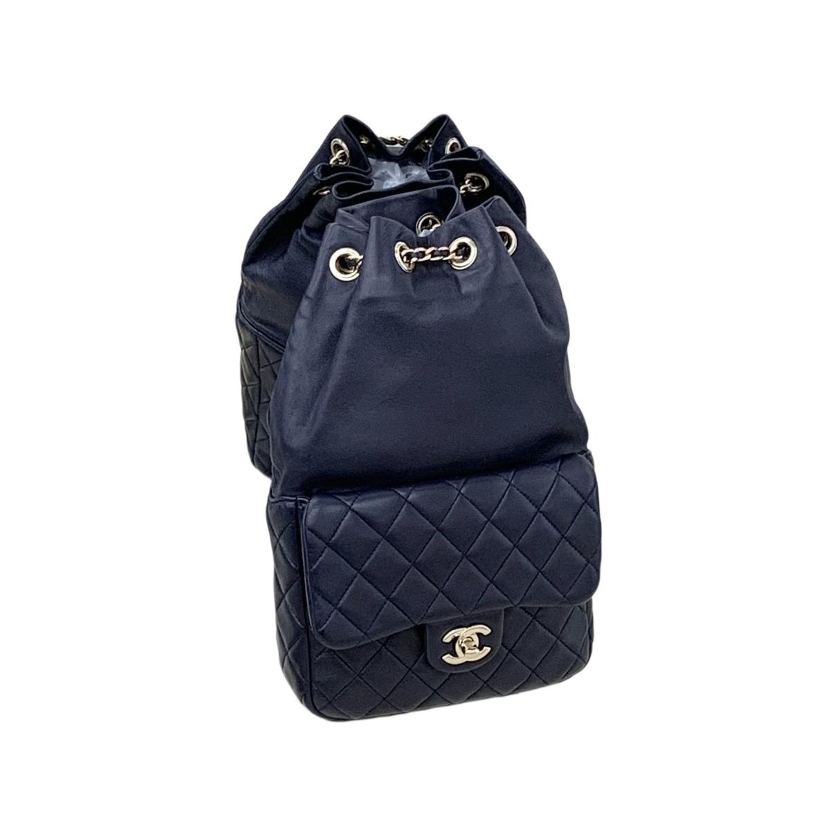 Leather backpack