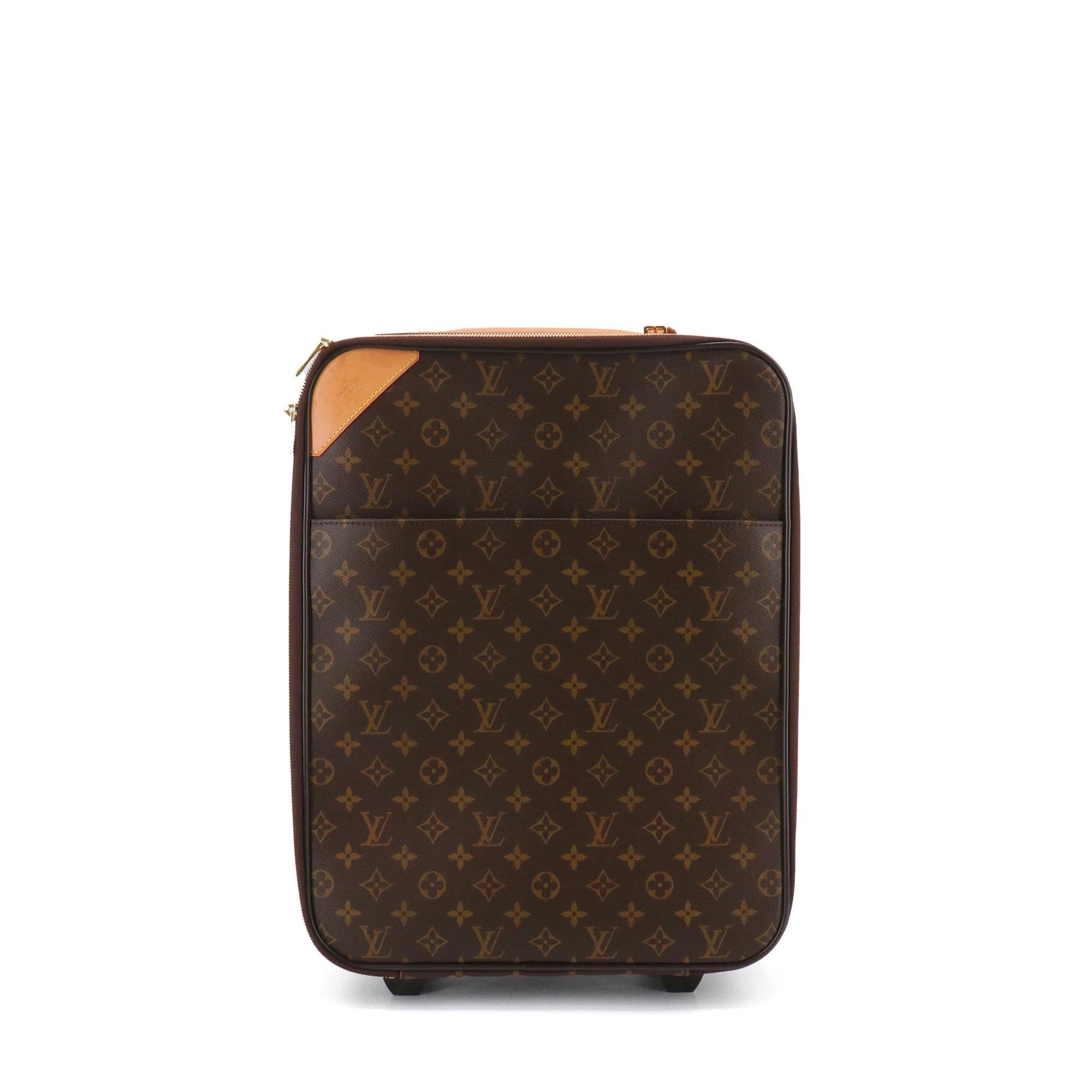 Pegase leather travel bag