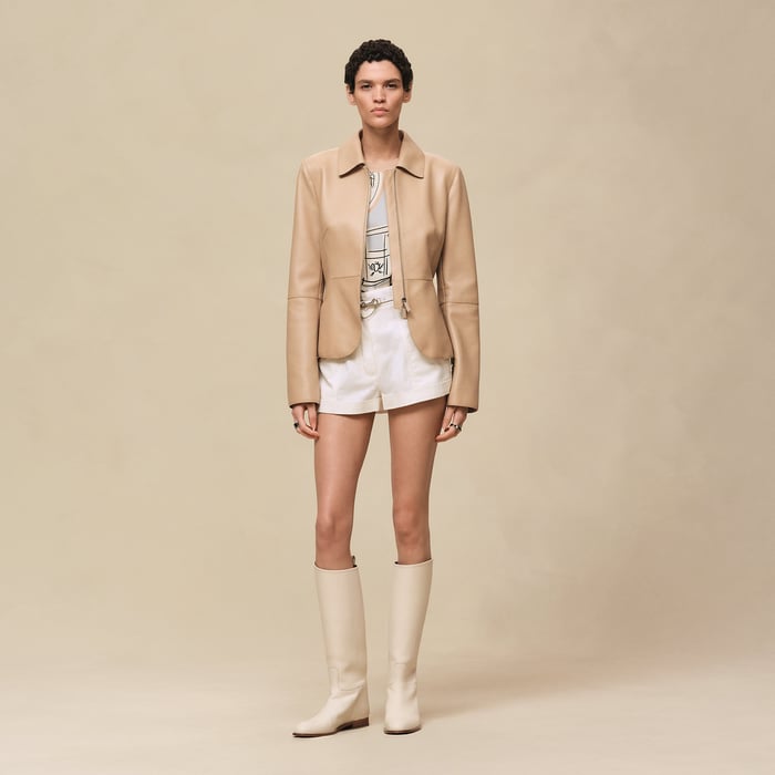 Beige Camel Equestrian Jacket