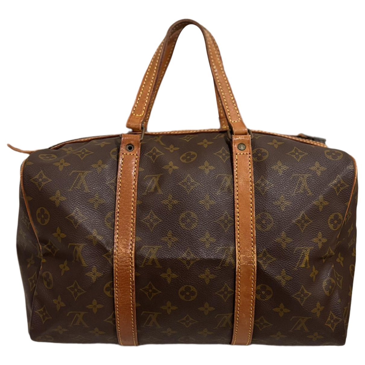 Sac souple leather handbag