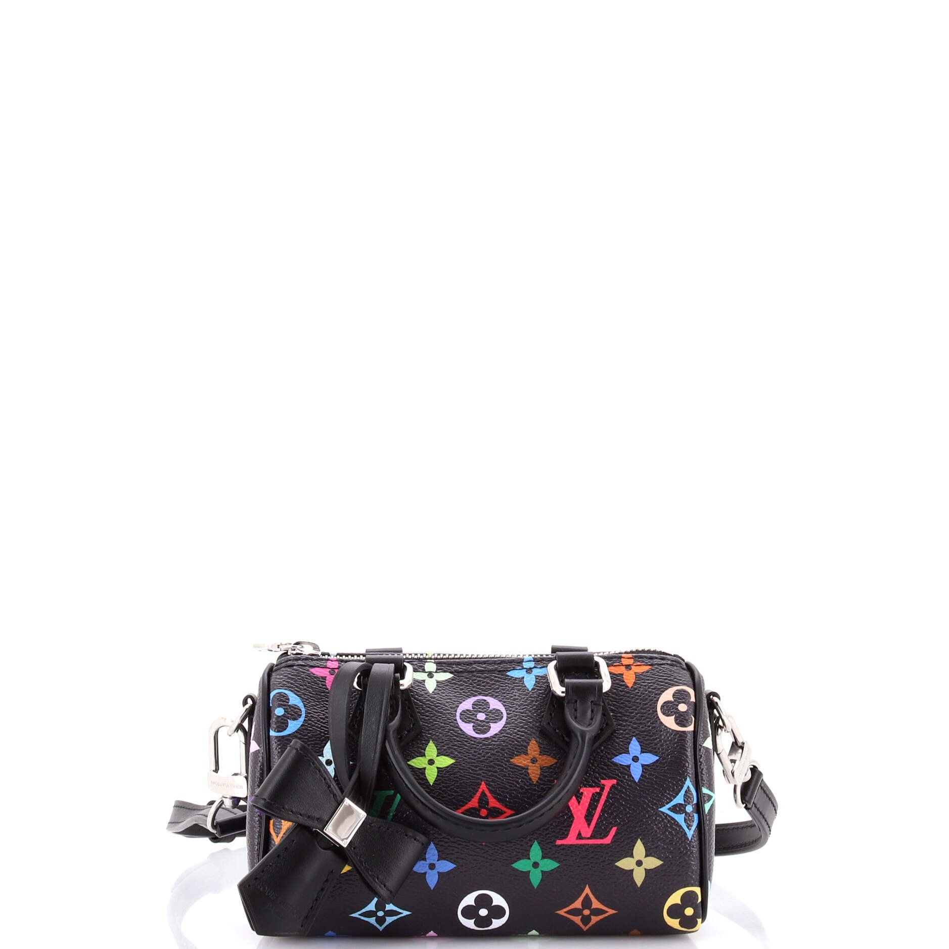 Louis Vuitton x Takashi Murakami Speedy Bandouliere NM Bag Monogram Multicolor Nano