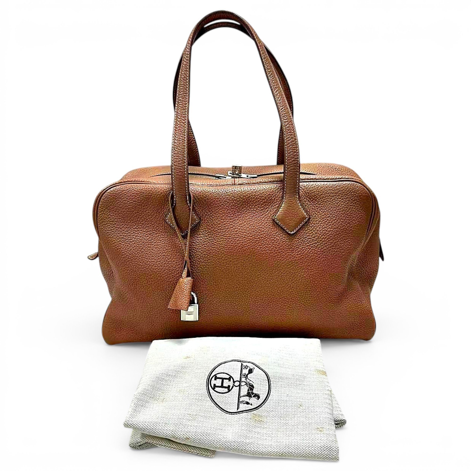 Victoria leather handbag