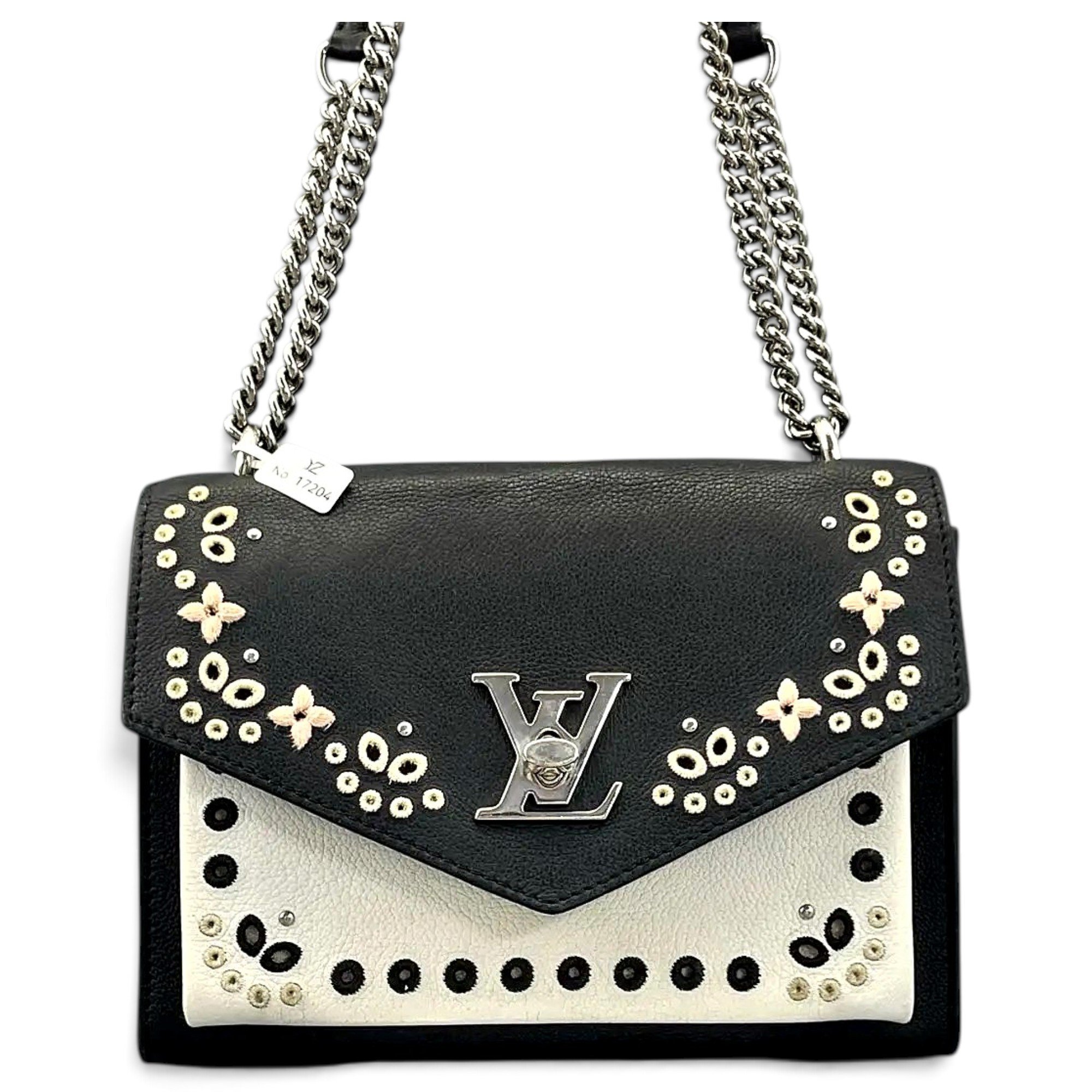 Lockme leather crossbody bag