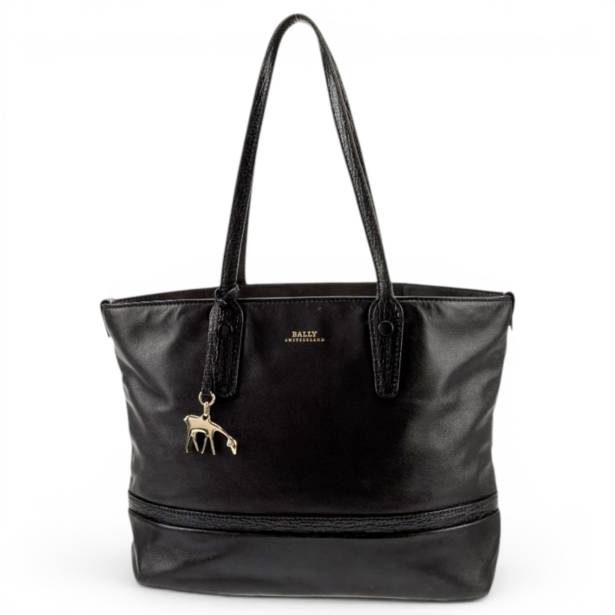 Leather tote