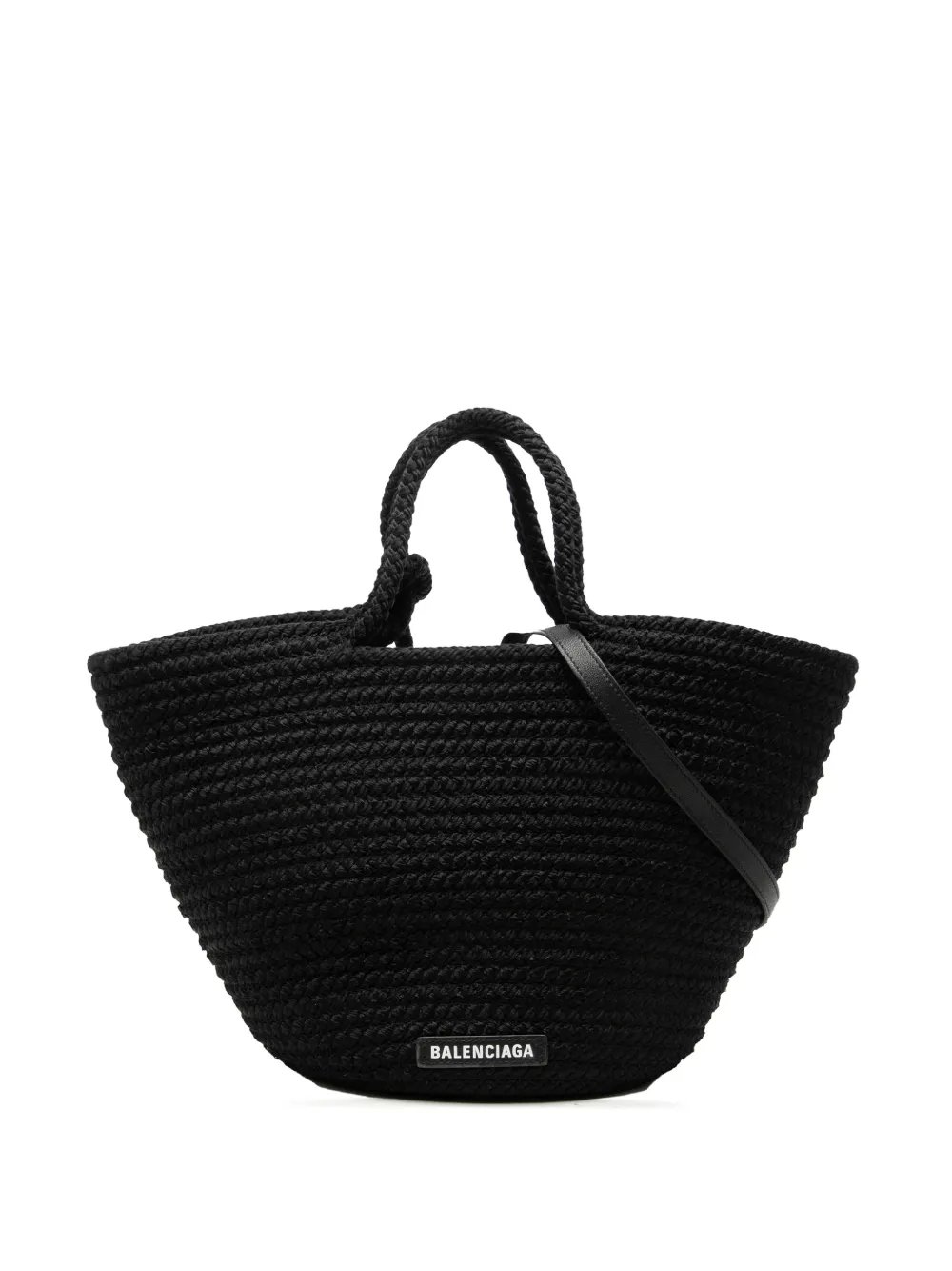 2010 Small Nylon Ibiza Basket Bag satchel