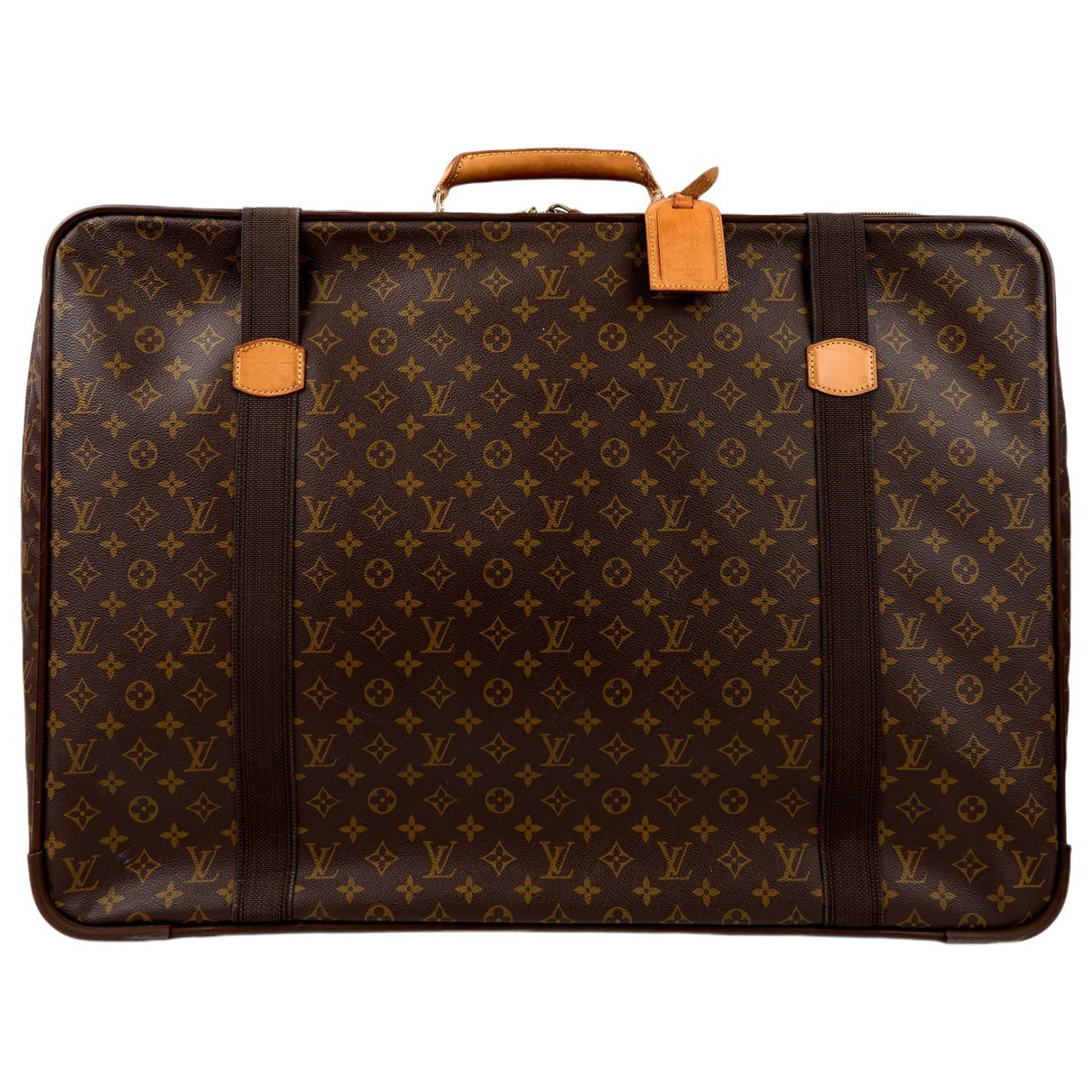 Leather travel bag
