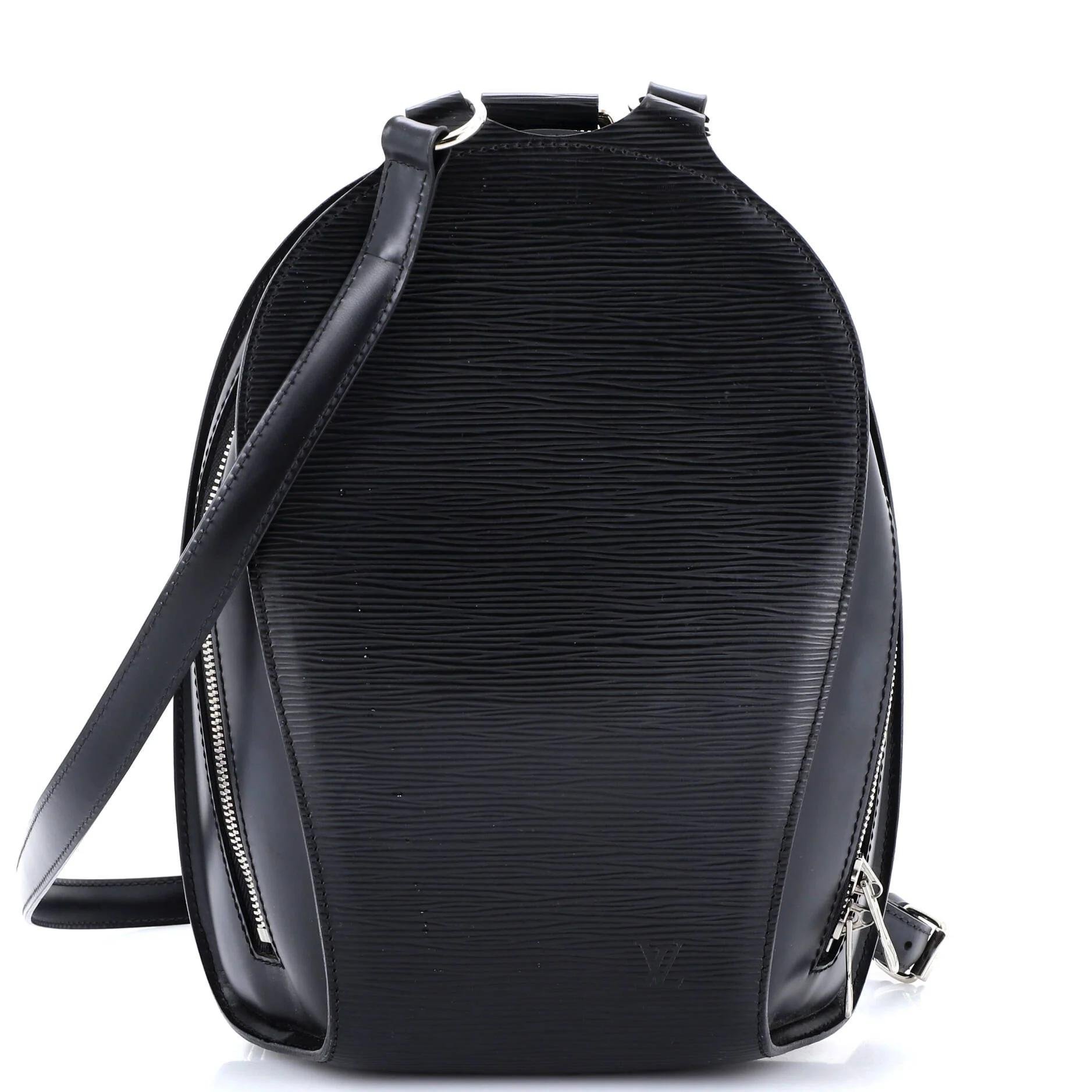 Leather backpack