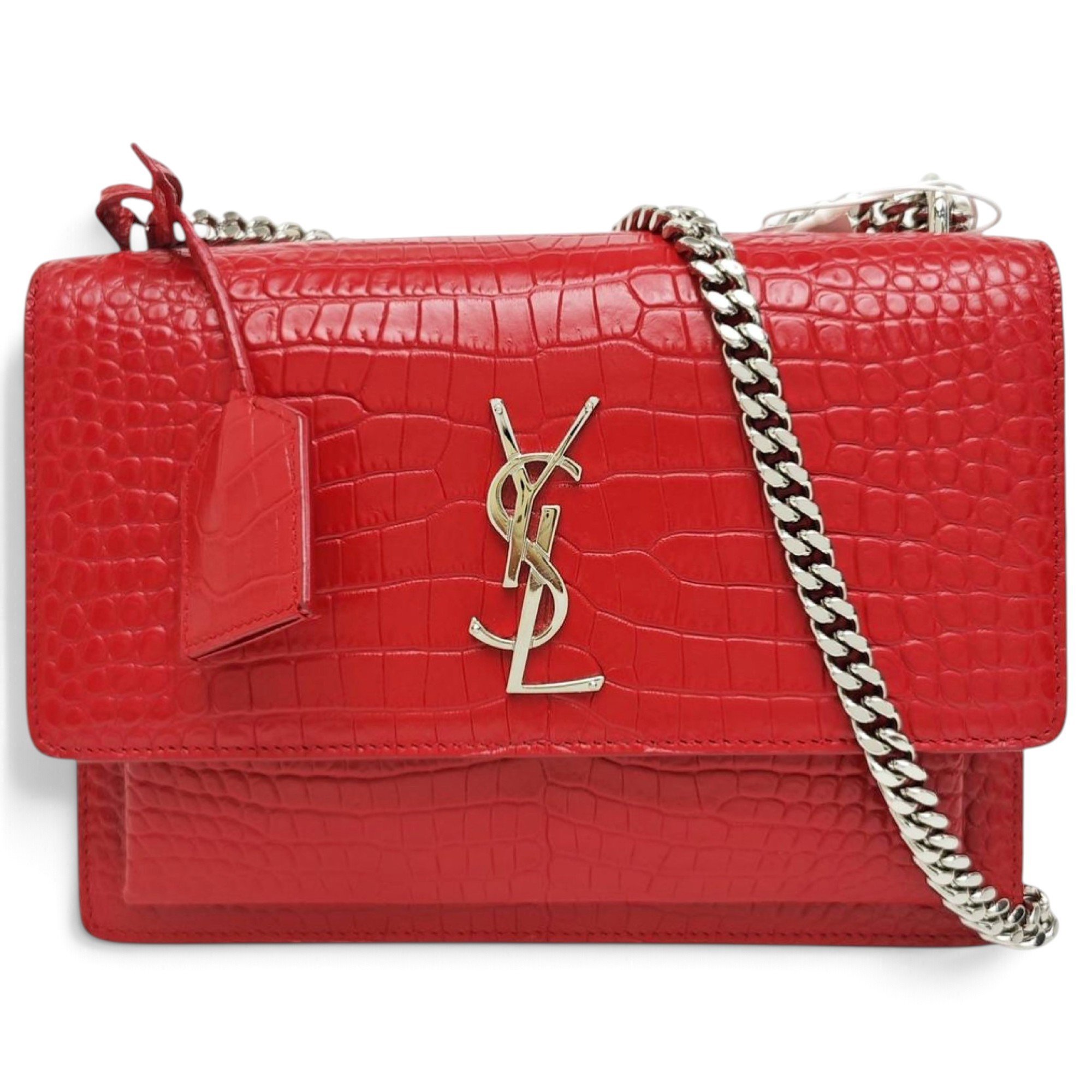 Sunset leather handbag