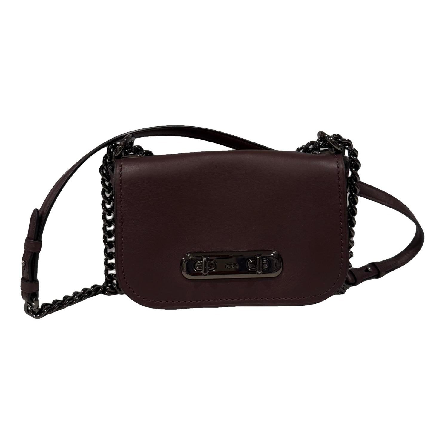Leather crossbody bag