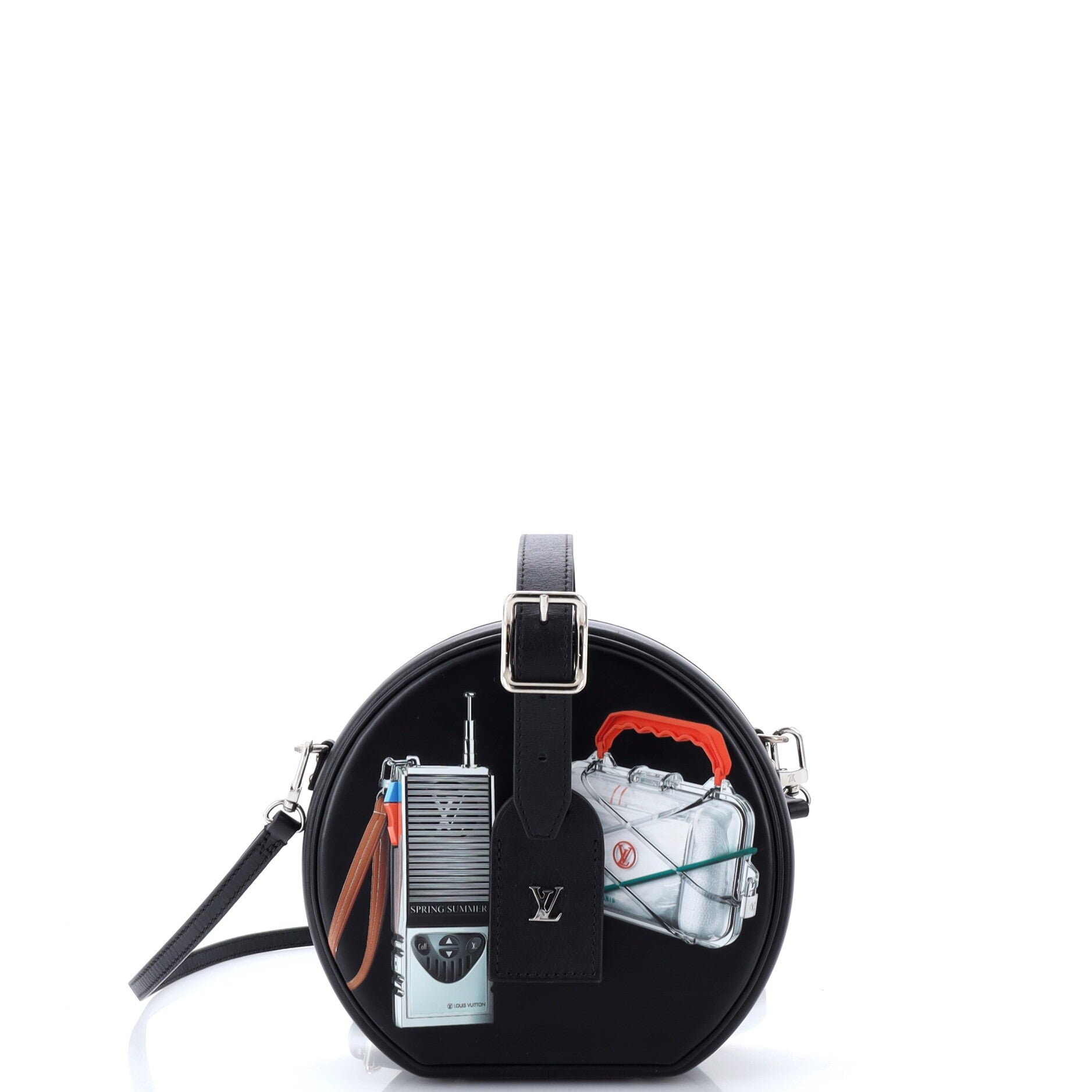 Petite Boite Chapeau Bag Limited Edition Stickers Leather