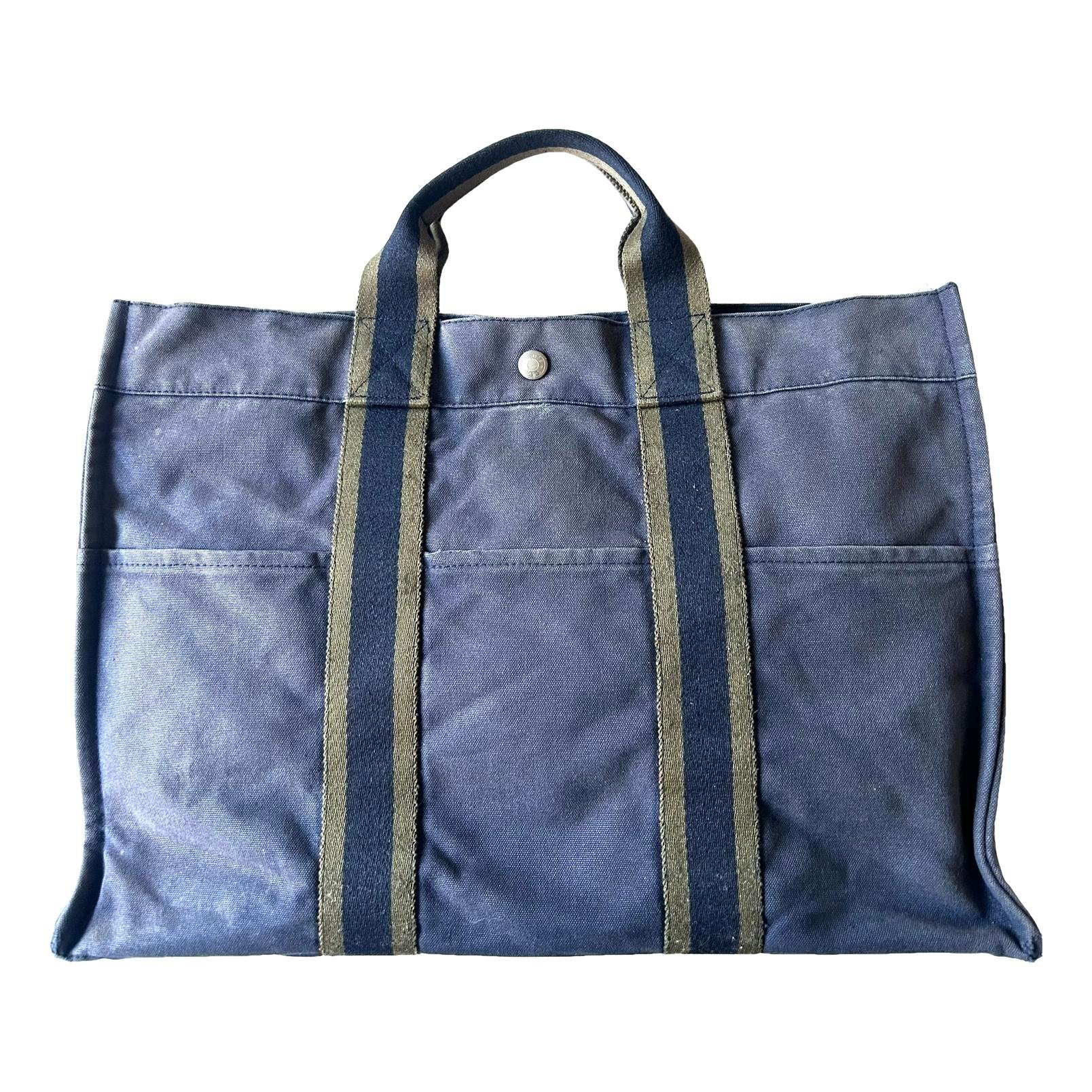 Hermes Toto cloth tote