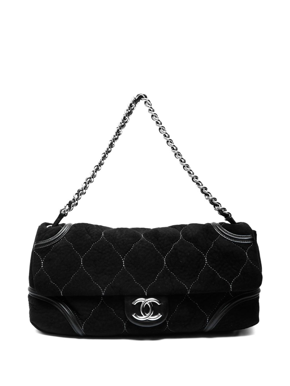 2008-2009 suede CC Mark shoulder bag